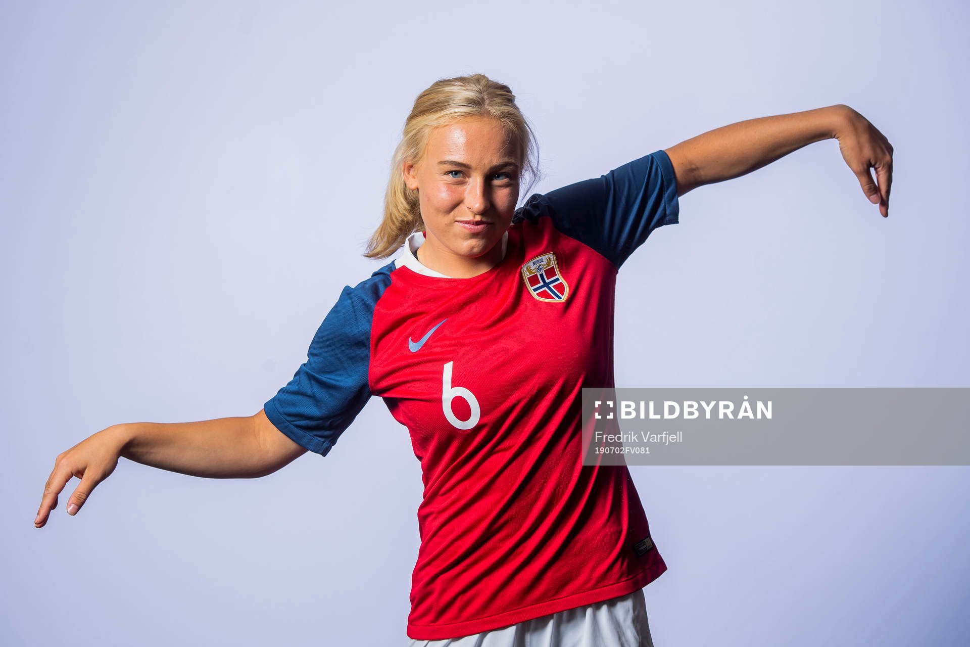 Vilde Gullhaug Birkeli of Norway poses for a portrait