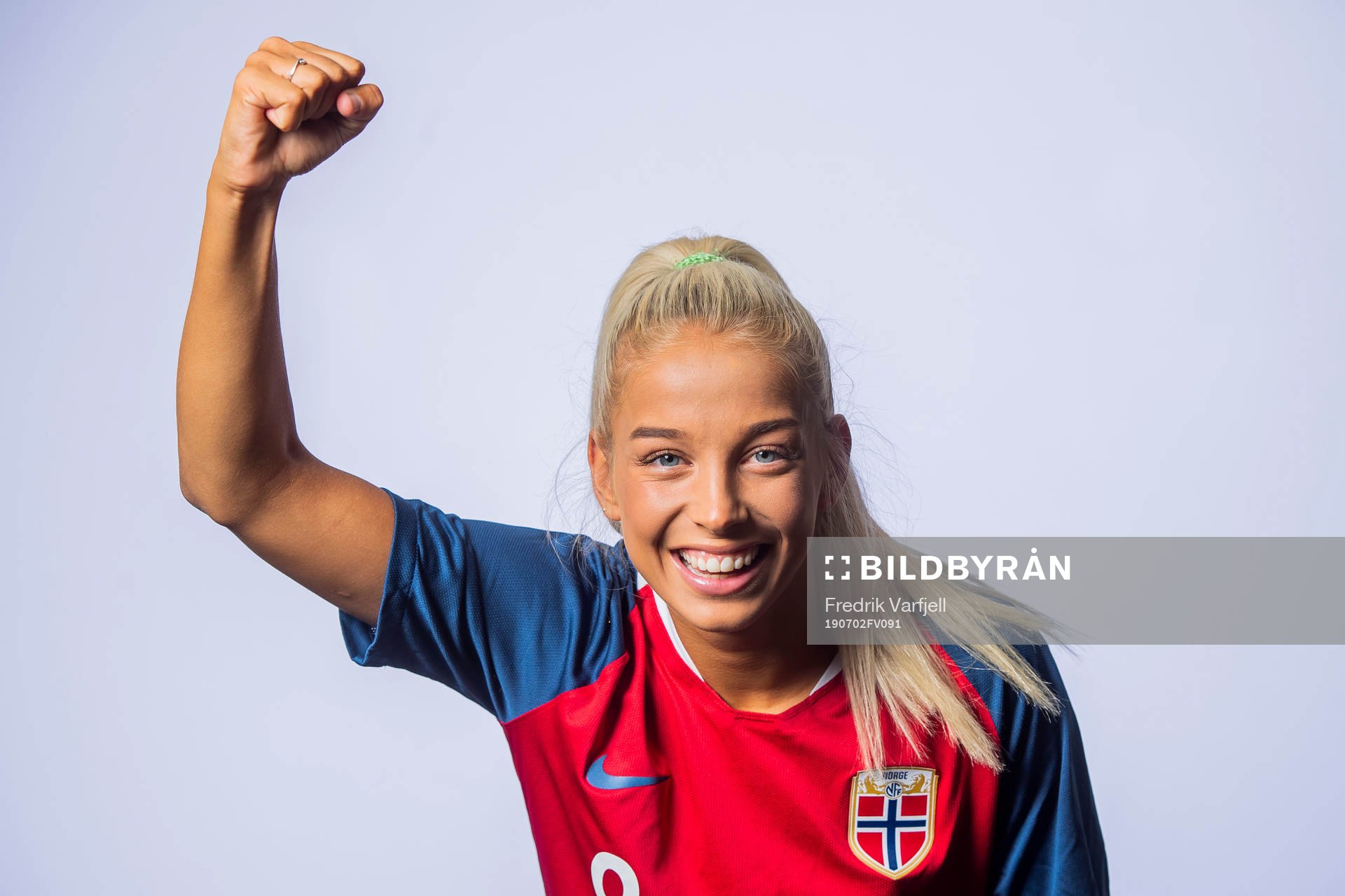 Rikke Bogtveit Nygard of Norway poses for a portrait