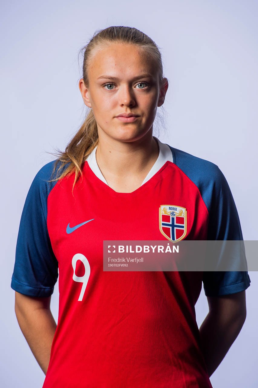 Elin Åhgren Sørum of Norway poses for a portrait