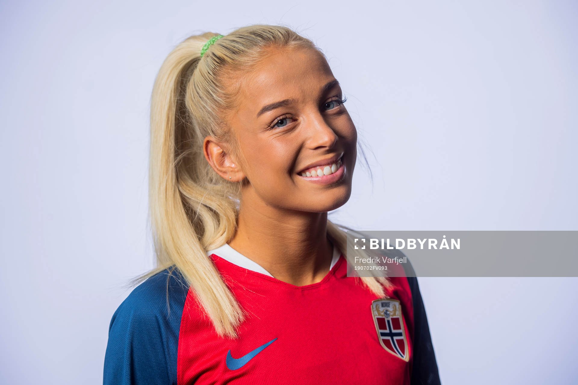Rikke Bogtveit Nygard of Norway poses for a portrait