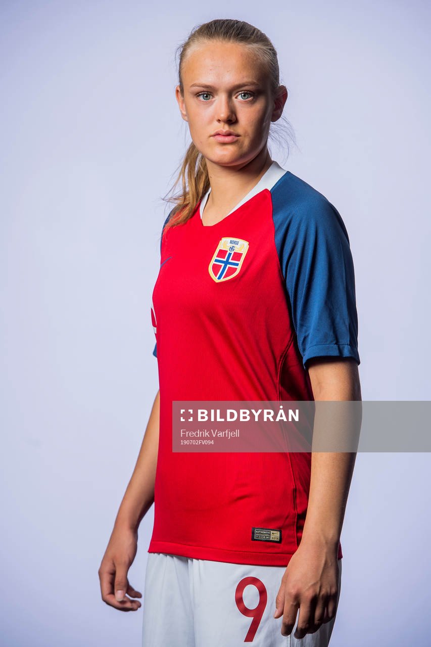 Elin Åhgren Sørum of Norway poses for a portrait