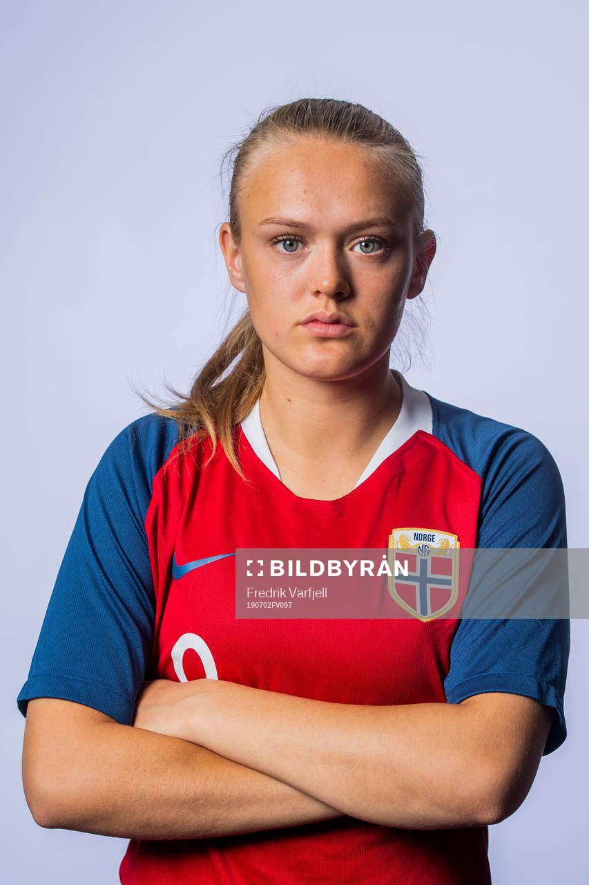 Elin Åhgren Sørum of Norway poses for a portrait