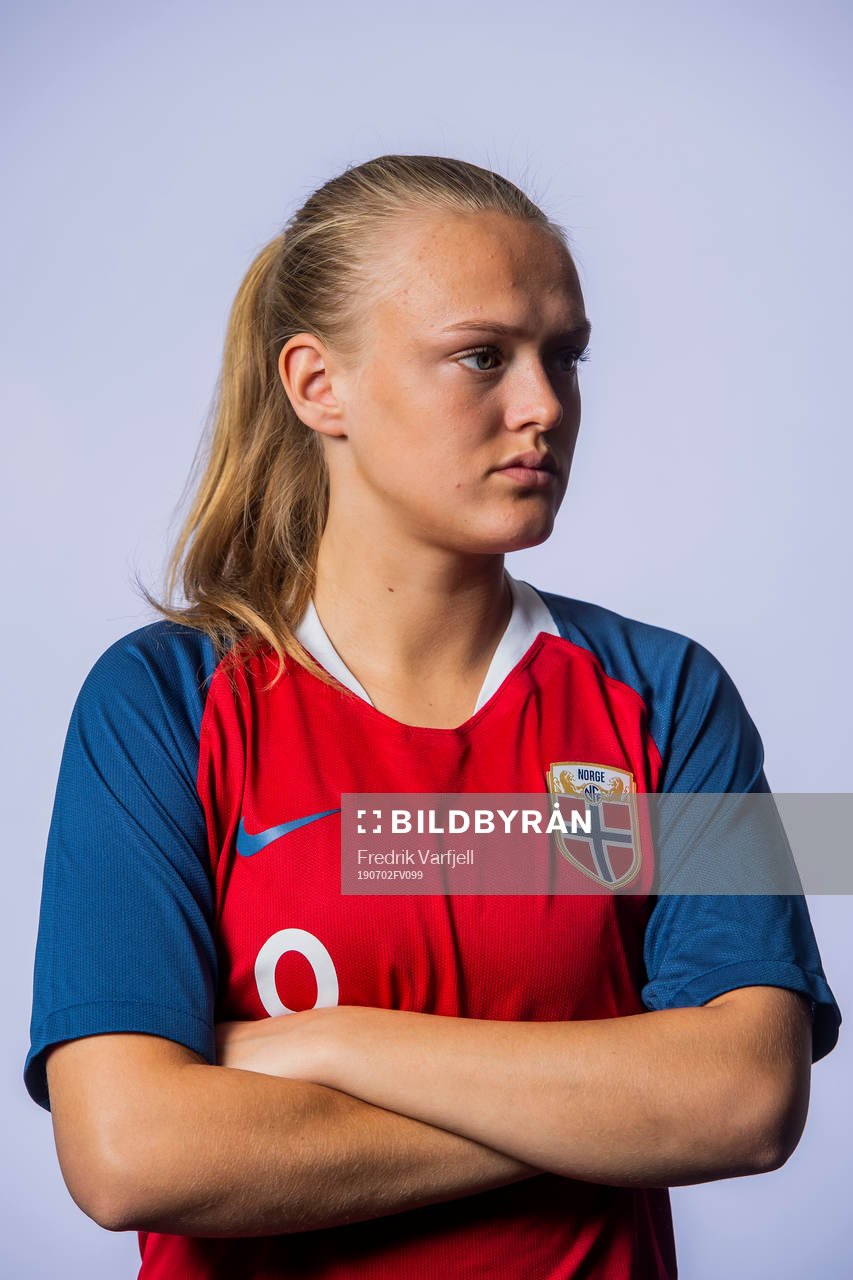 Elin Åhgren Sørum of Norway poses for a portrait