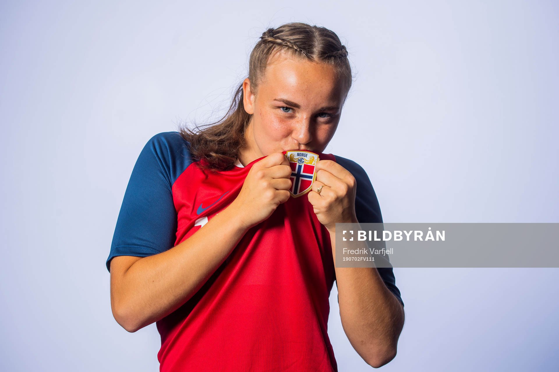 Jenny Kristine Røsholm Olsen of Norway poses for a portrait