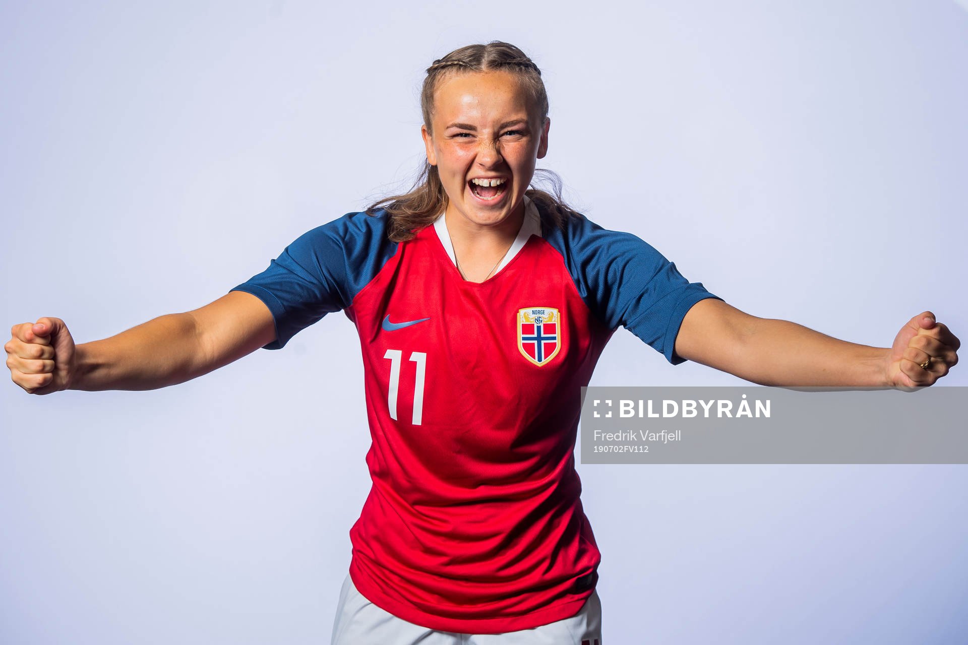 Jenny Kristine Røsholm Olsen of Norway poses for a portrait