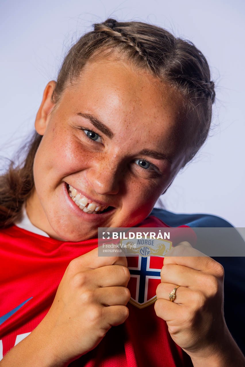Jenny Kristine Røsholm Olsen of Norway poses for a portrait
