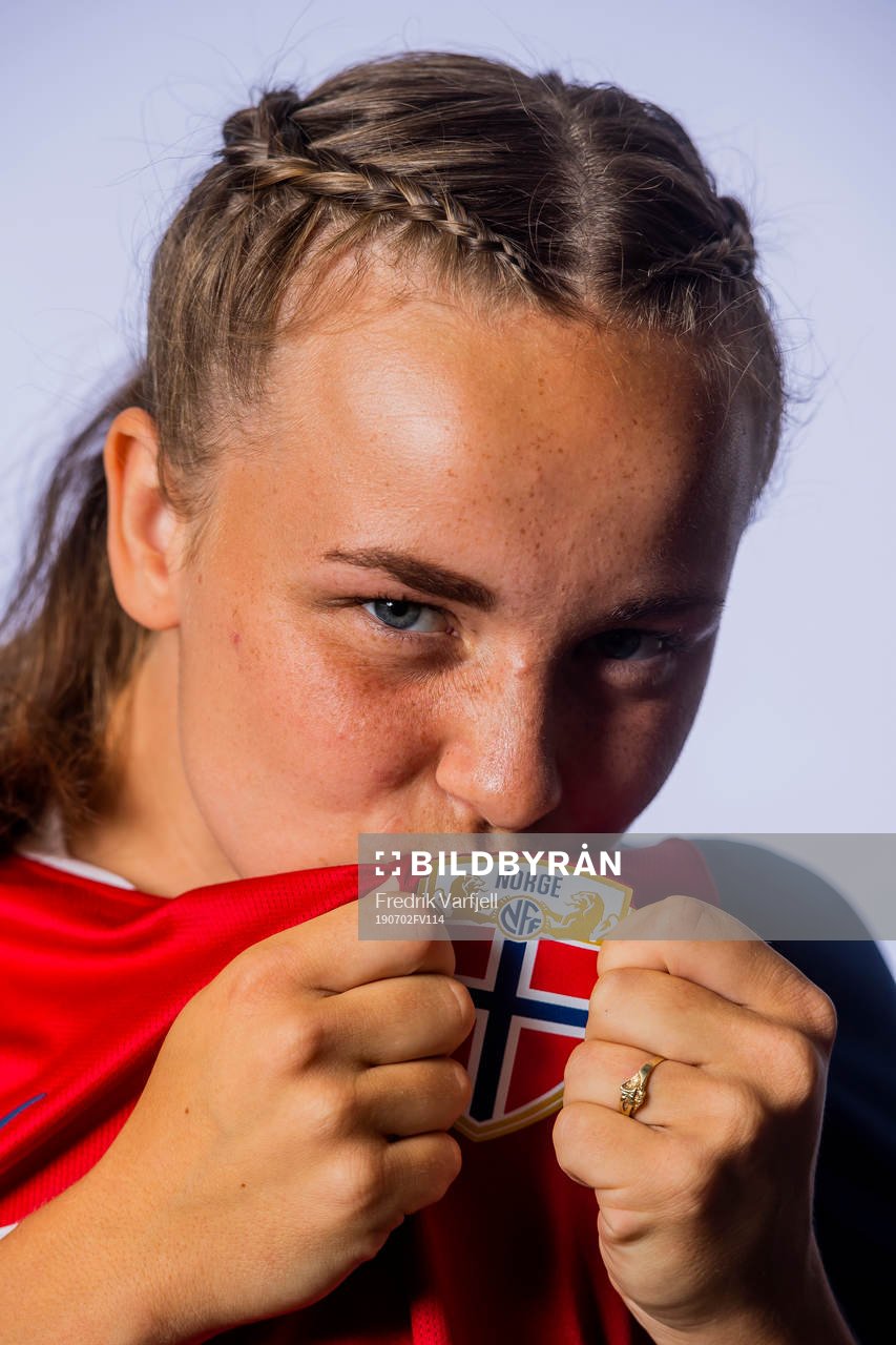 Jenny Kristine Røsholm Olsen of Norway poses for a portrait