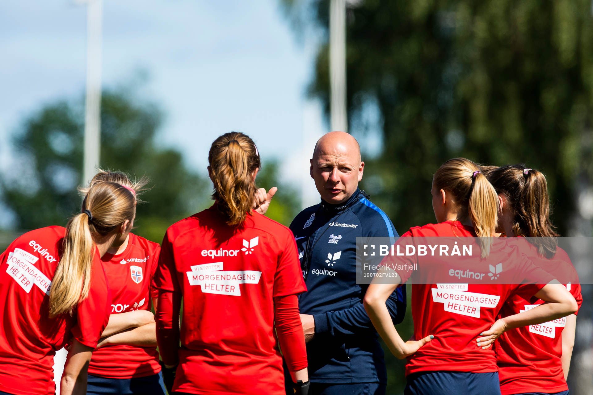 Nils Lexerød, head coach of Norway J19, of Norway