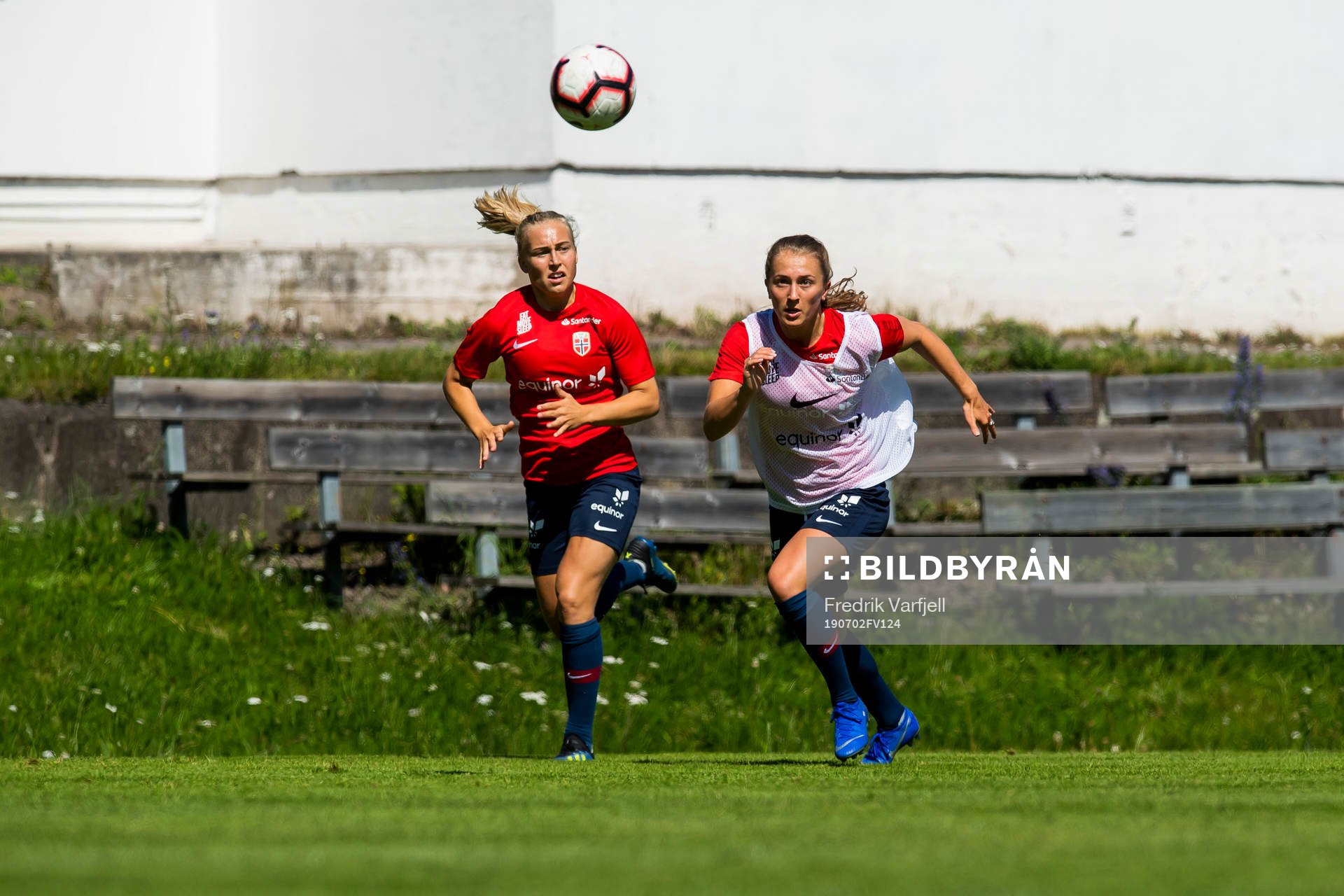 Vilde Gullhaug Birkeli and Matilde Alsaker Rogde of Norway