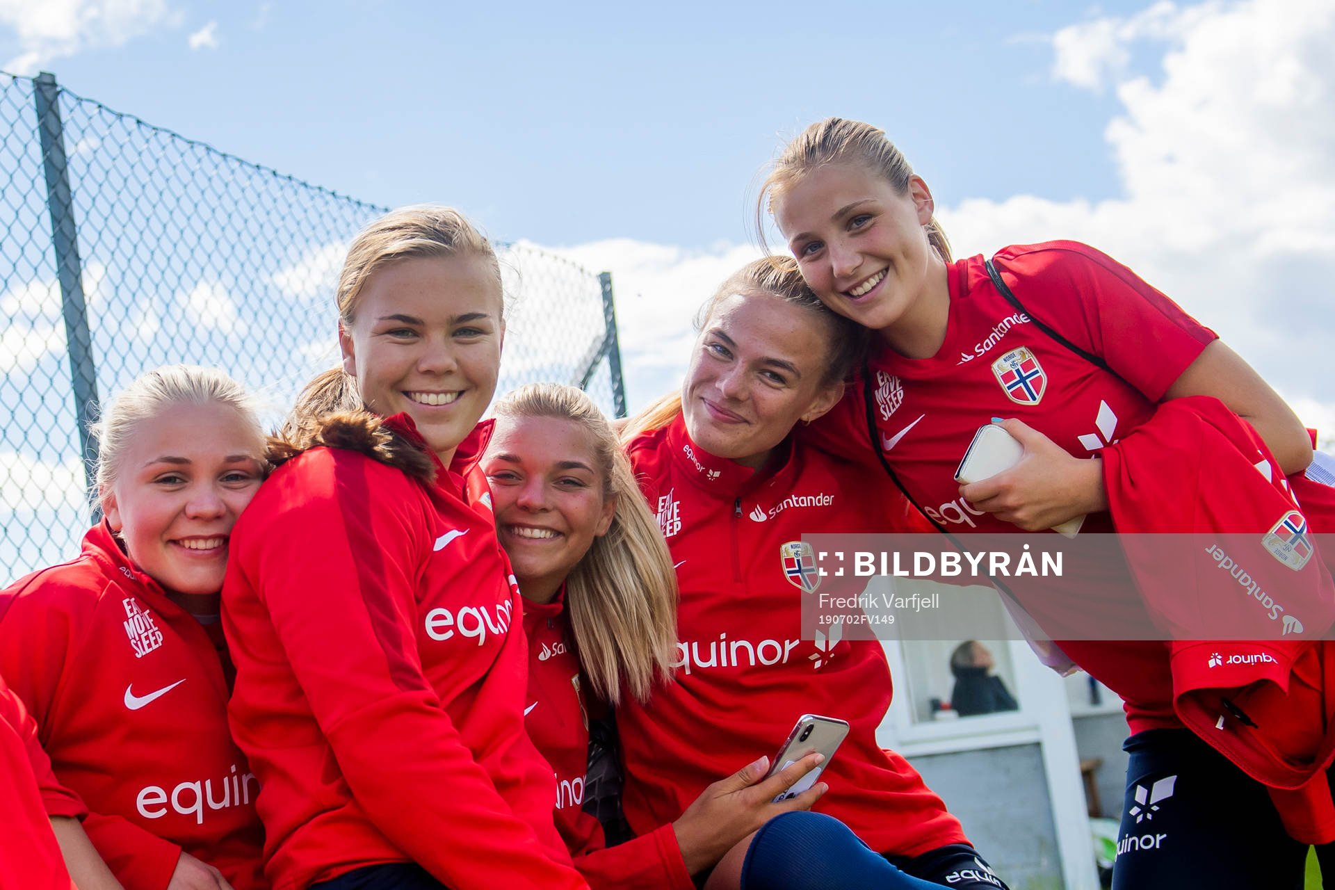 Hanne Larsen, Olaug Tvedten, Malin Skulstad Sunde, Marthine