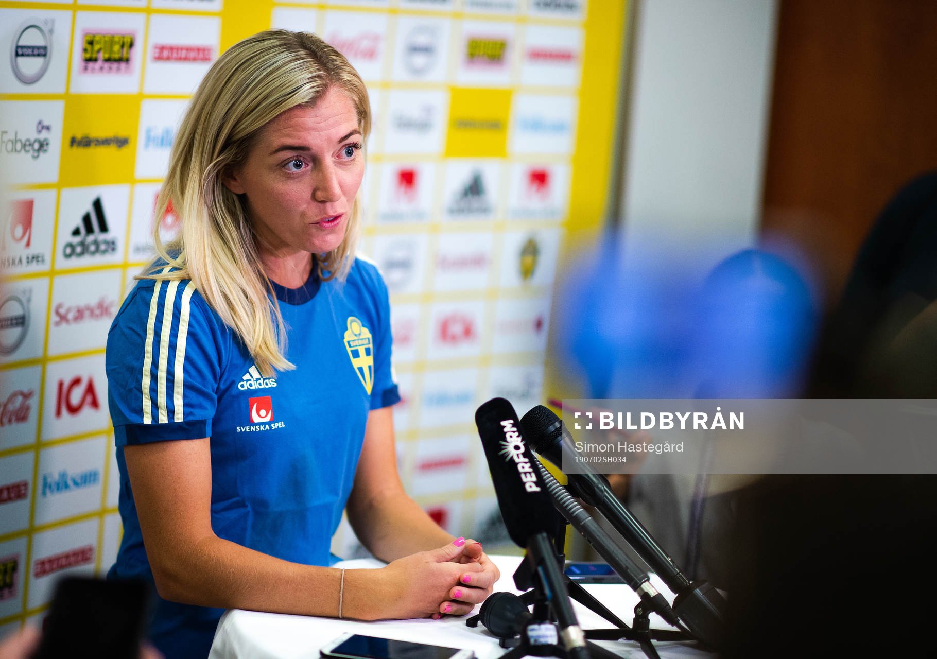 Linda Sembrant of Sweden
