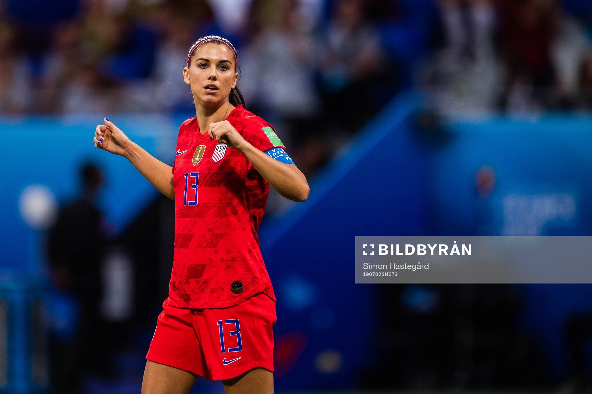 Alex Morgan of USA