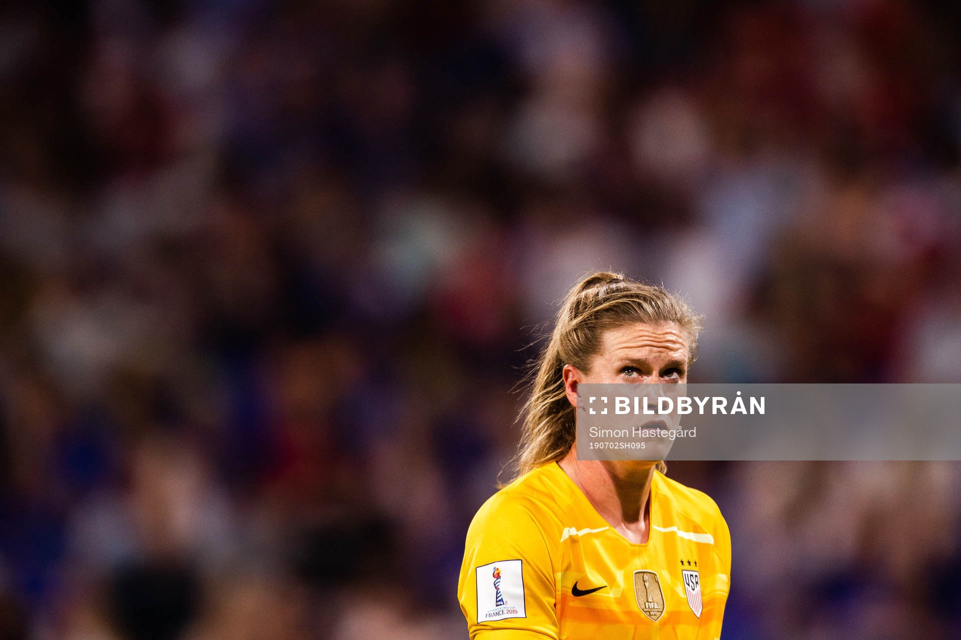 Goalkeeper Alyssa Naeher of USA