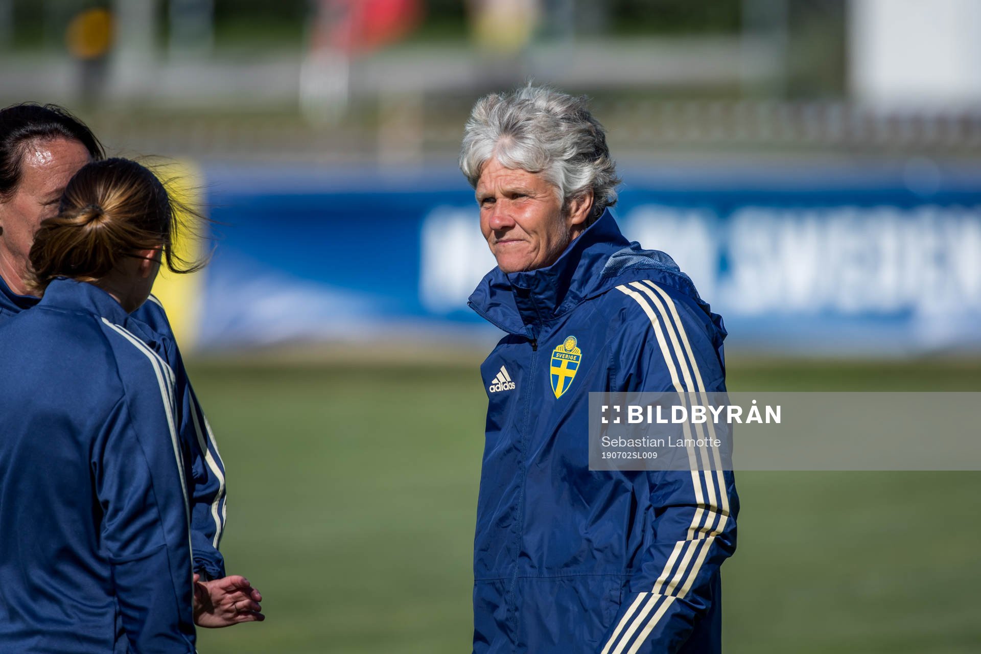 Sveriges förbundskapten Pia Sundhage
