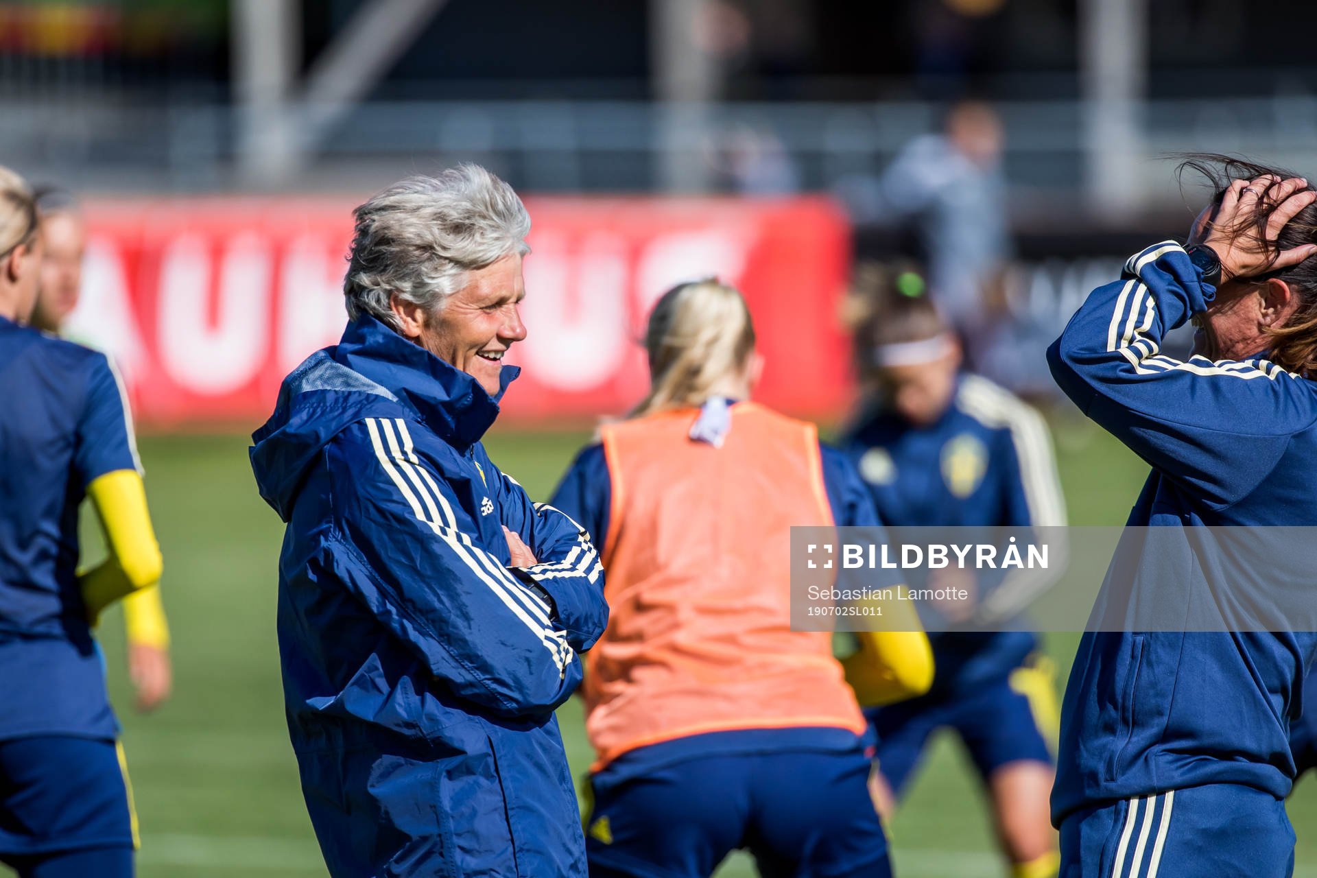 Sveriges förbundskapten Pia Sundhage