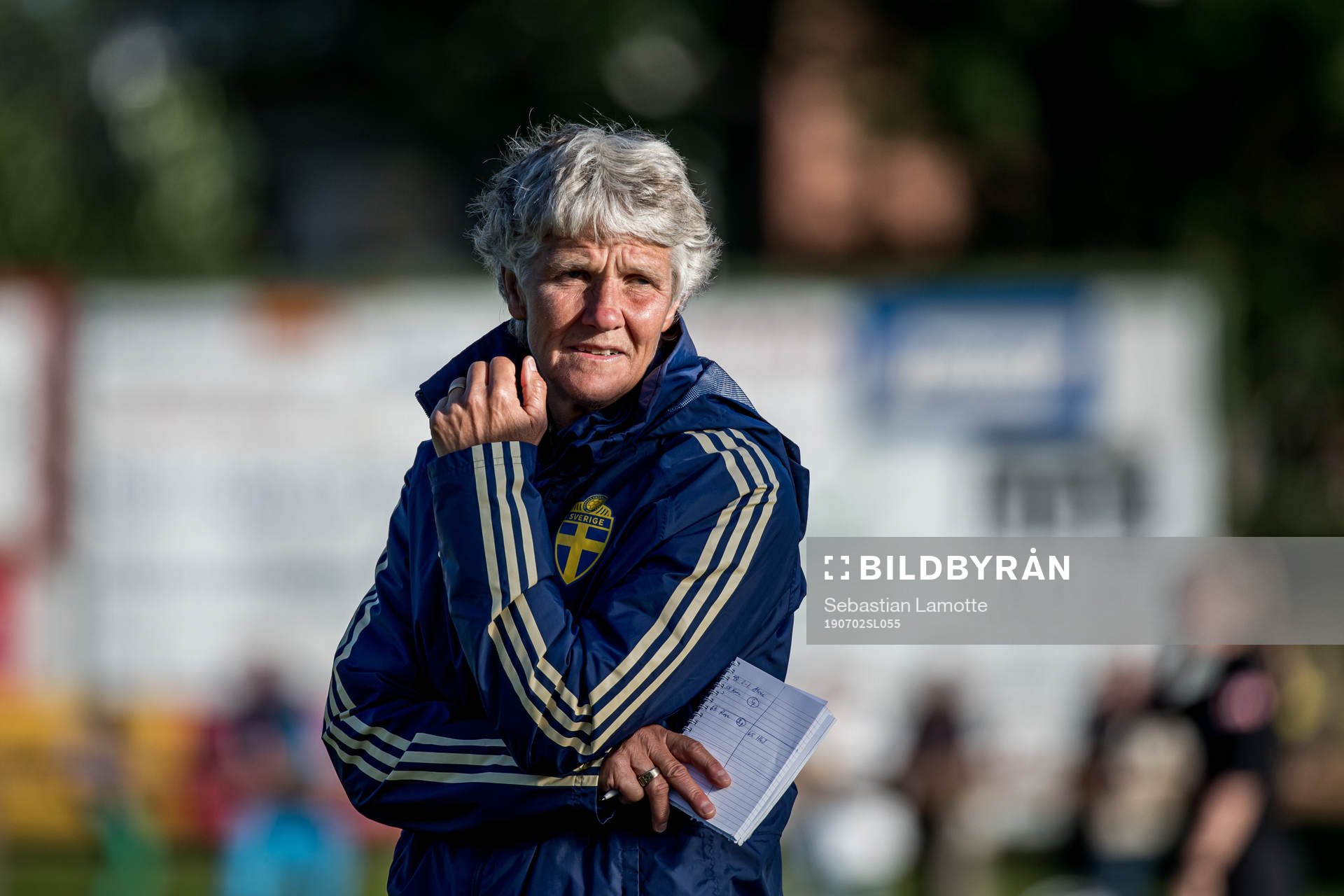 Sveriges förbundskapten Pia Sundhage