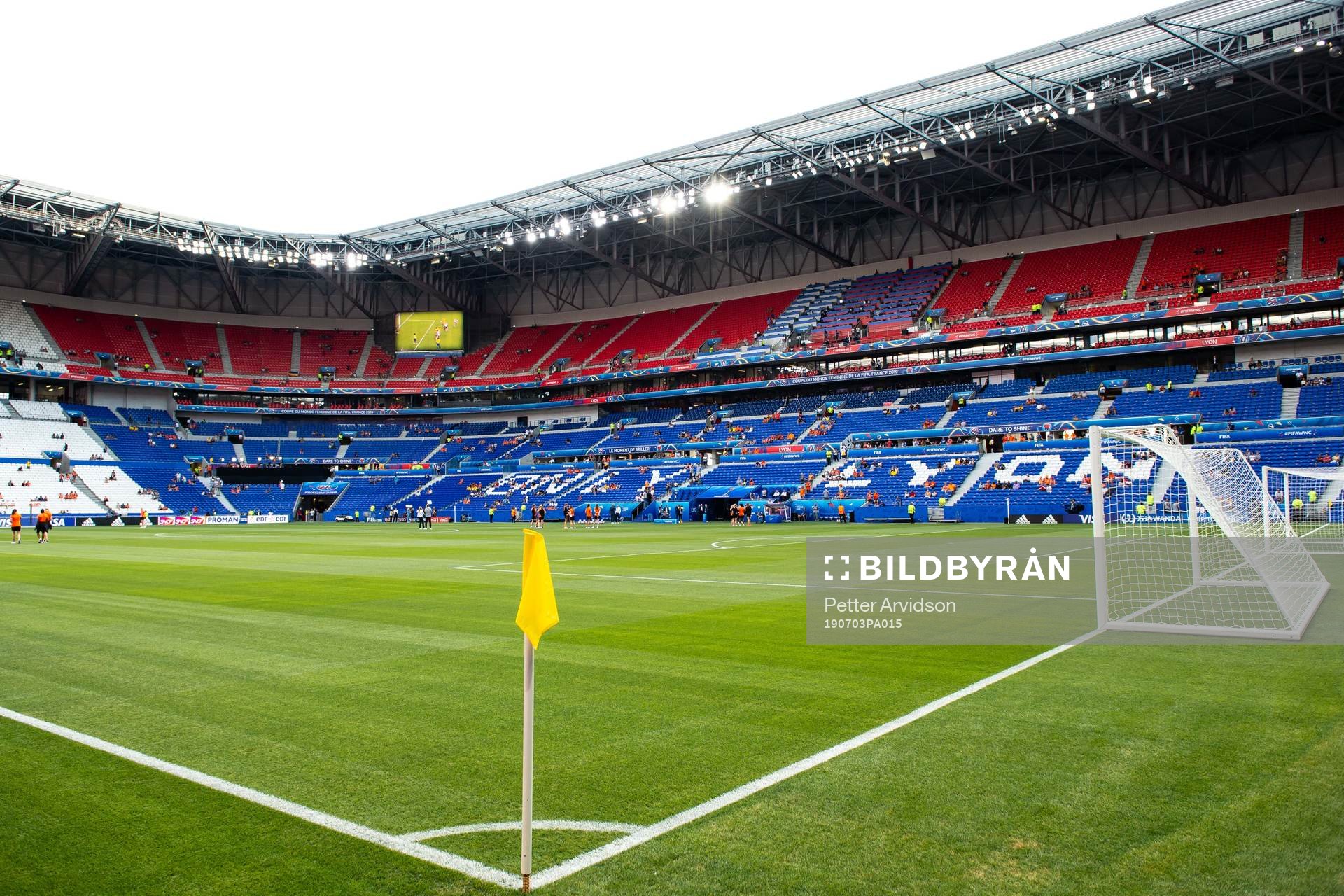 A general view of Parc Olympique Lyonnais