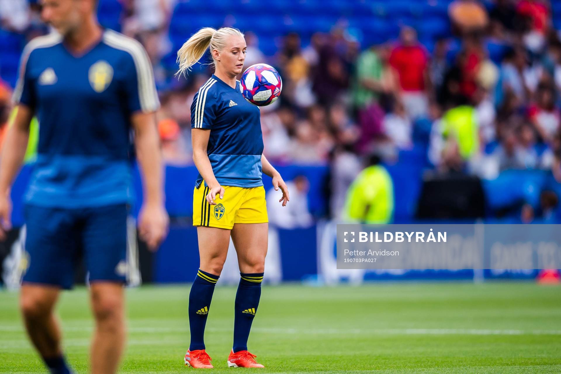 Stina Blackstenius of Sweden