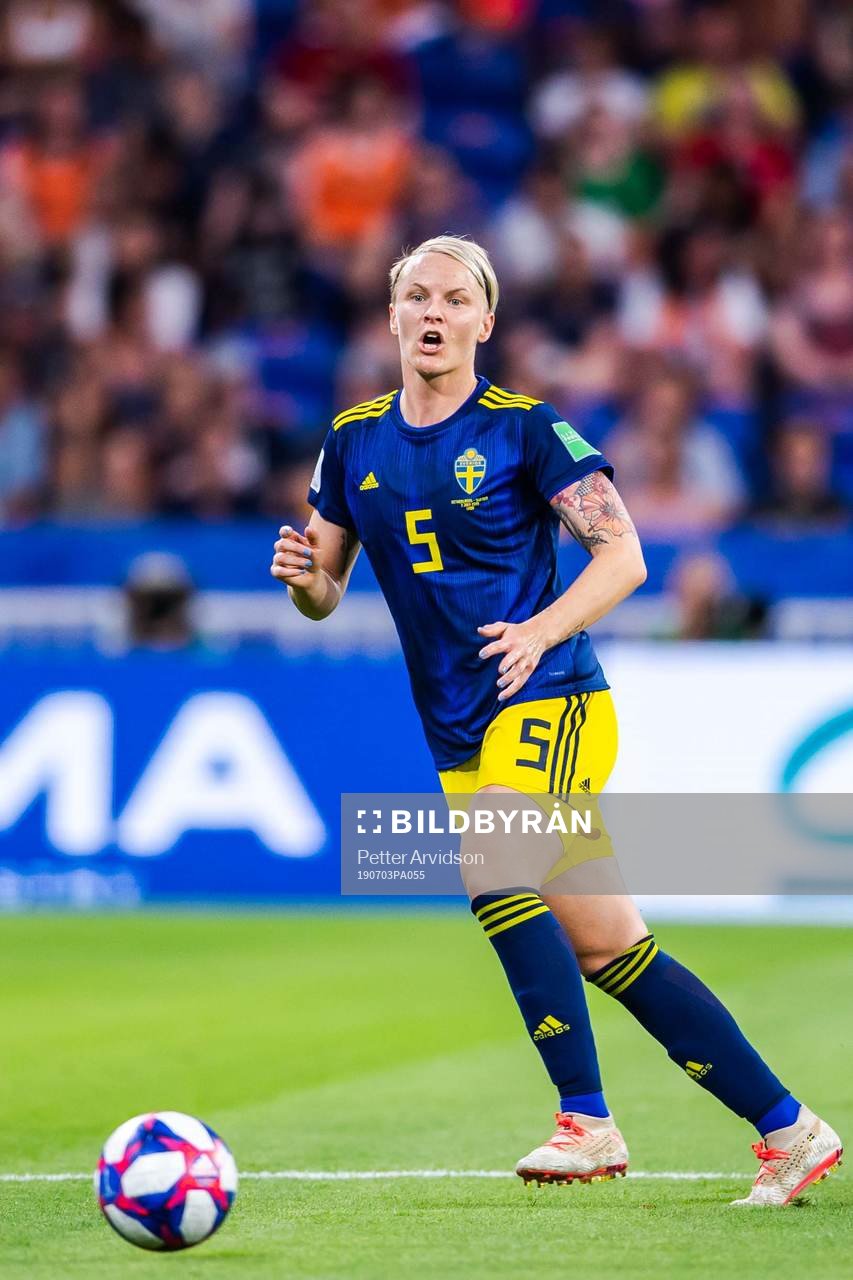 Nilla Fischer of Sweden