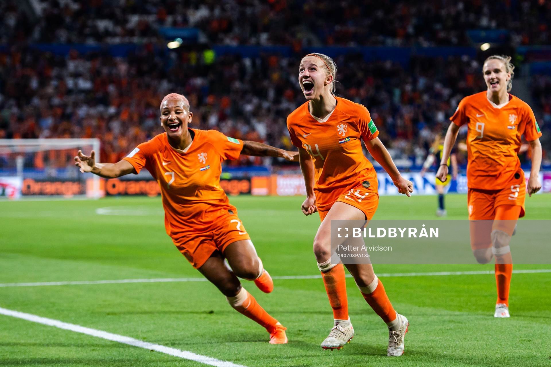 Jackie Noëlle Groenen of Netherlands celebrates