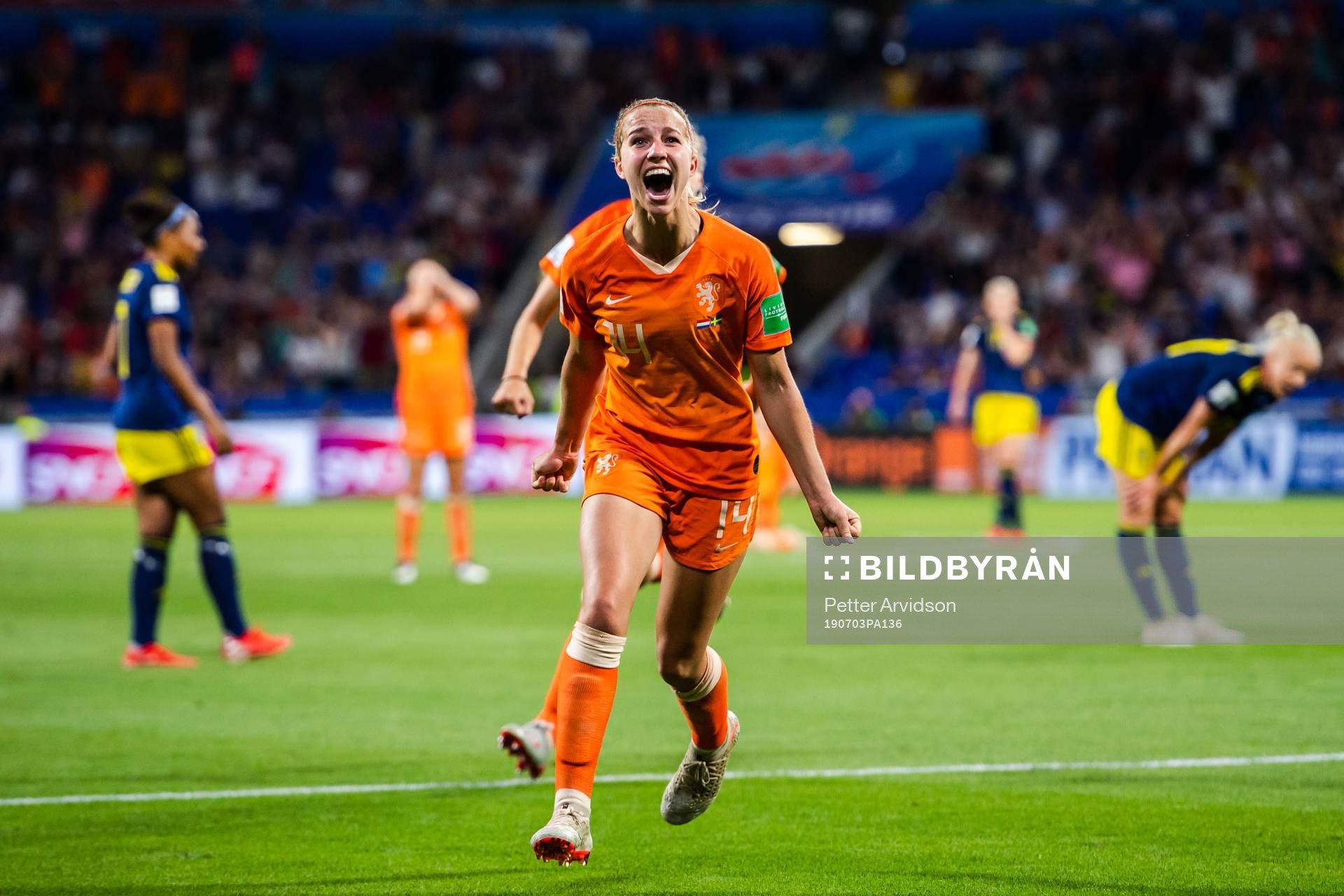 Jackie Noëlle Groenen of Netherlands celebrates