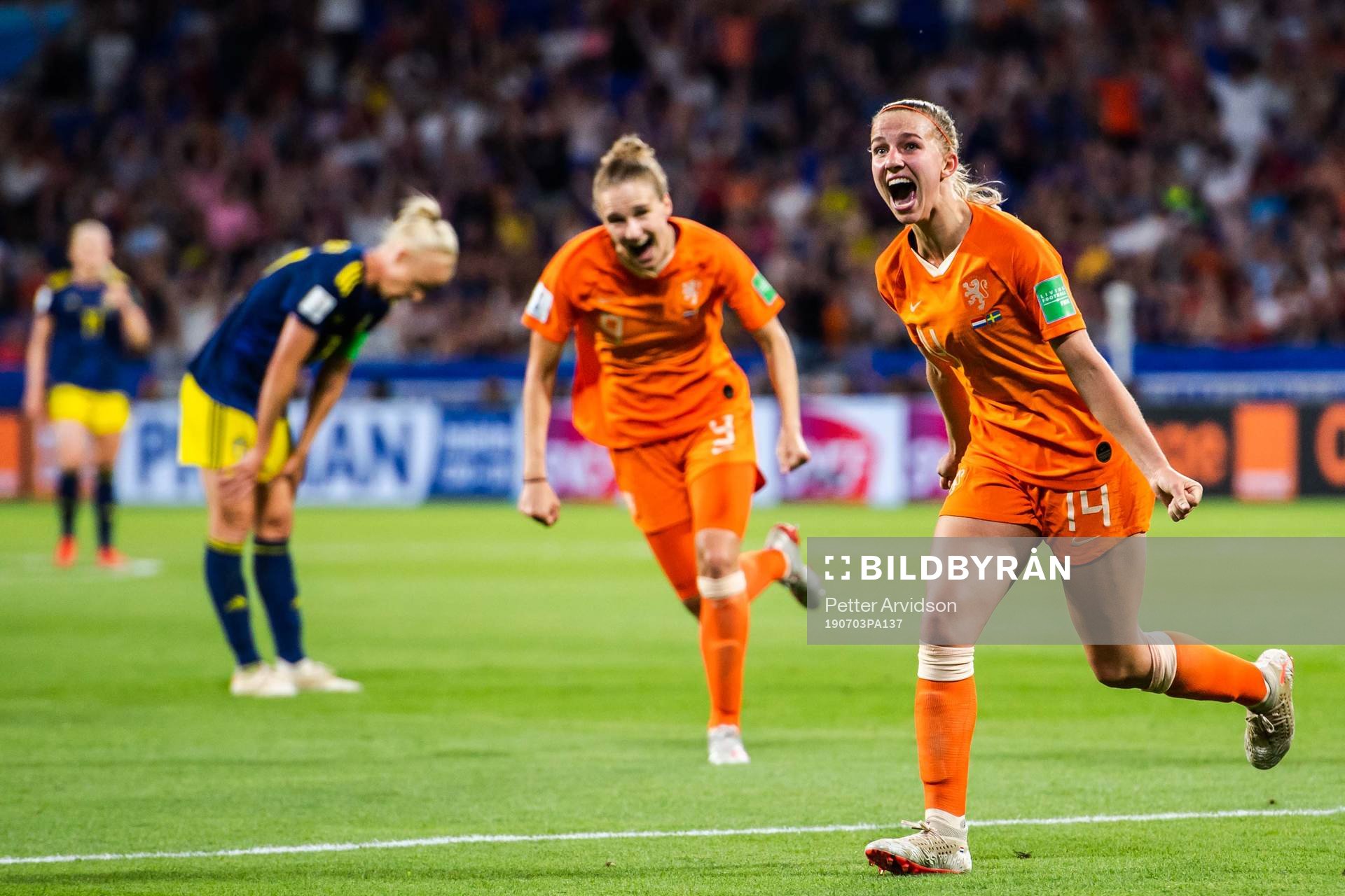 Jackie Noëlle Groenen of Netherlands celebrates