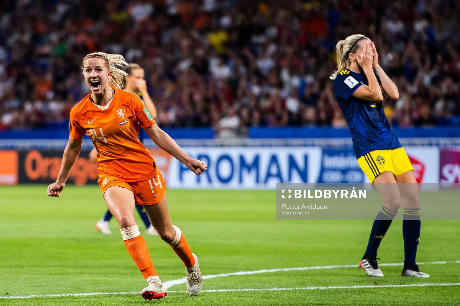 Jackie Noëlle Groenen of Netherlands celebrates