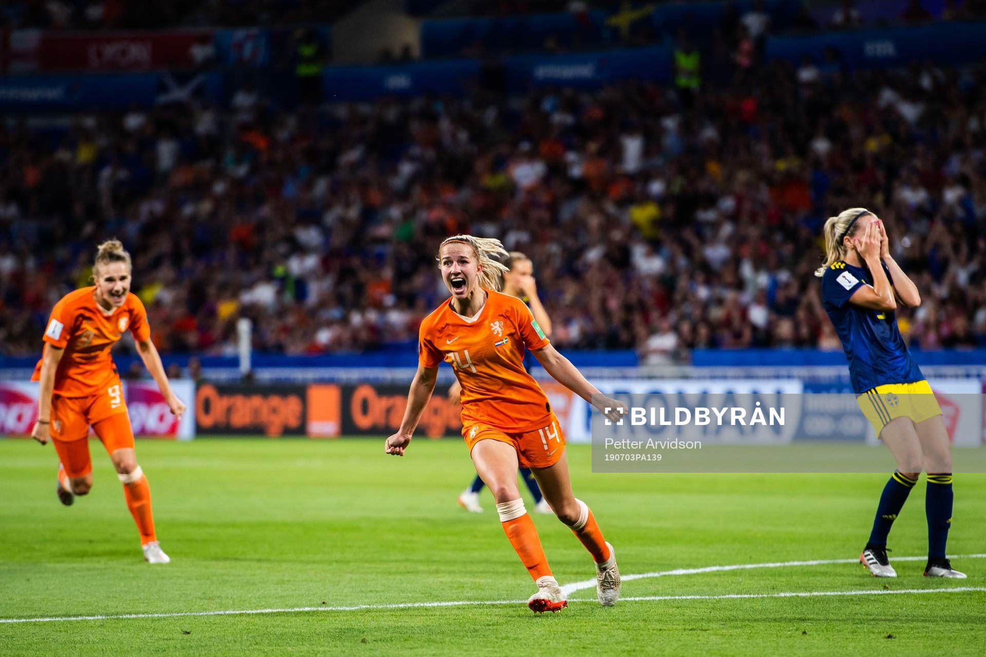 Jackie Noëlle Groenen of Netherlands celebrates