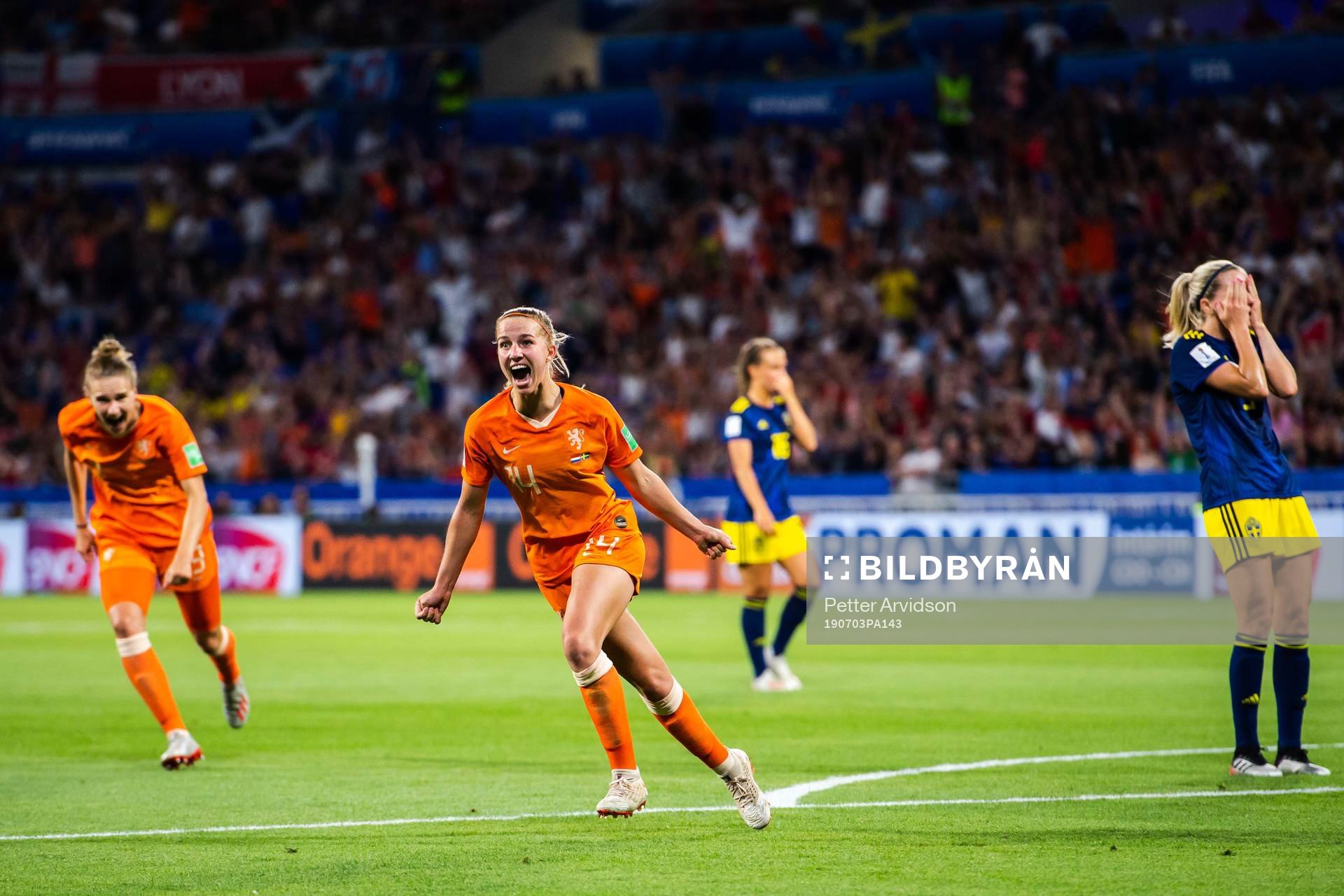 Jackie Noëlle Groenen of Netherlands celebrates