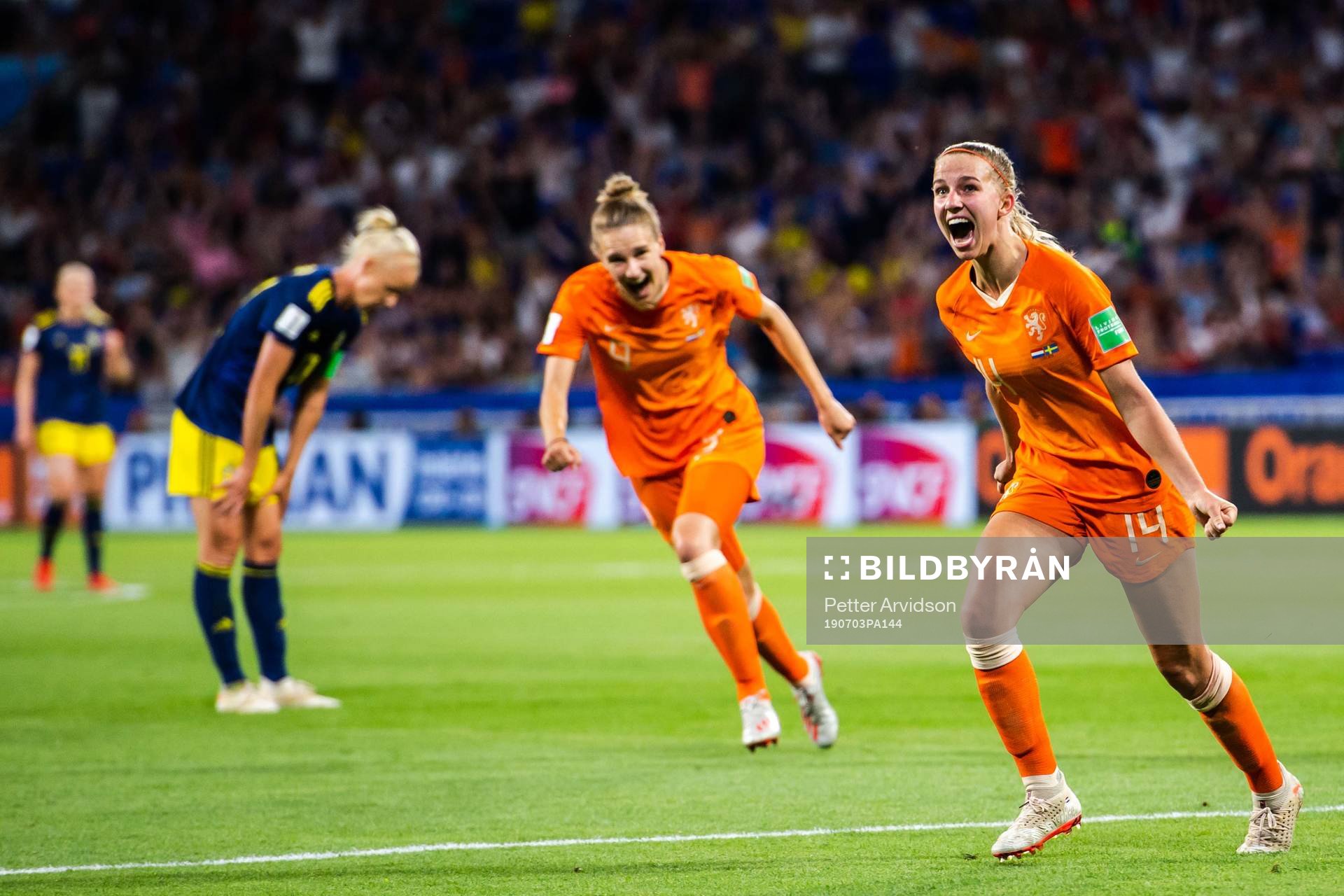 Jackie Noëlle Groenen of Netherlands celebrates