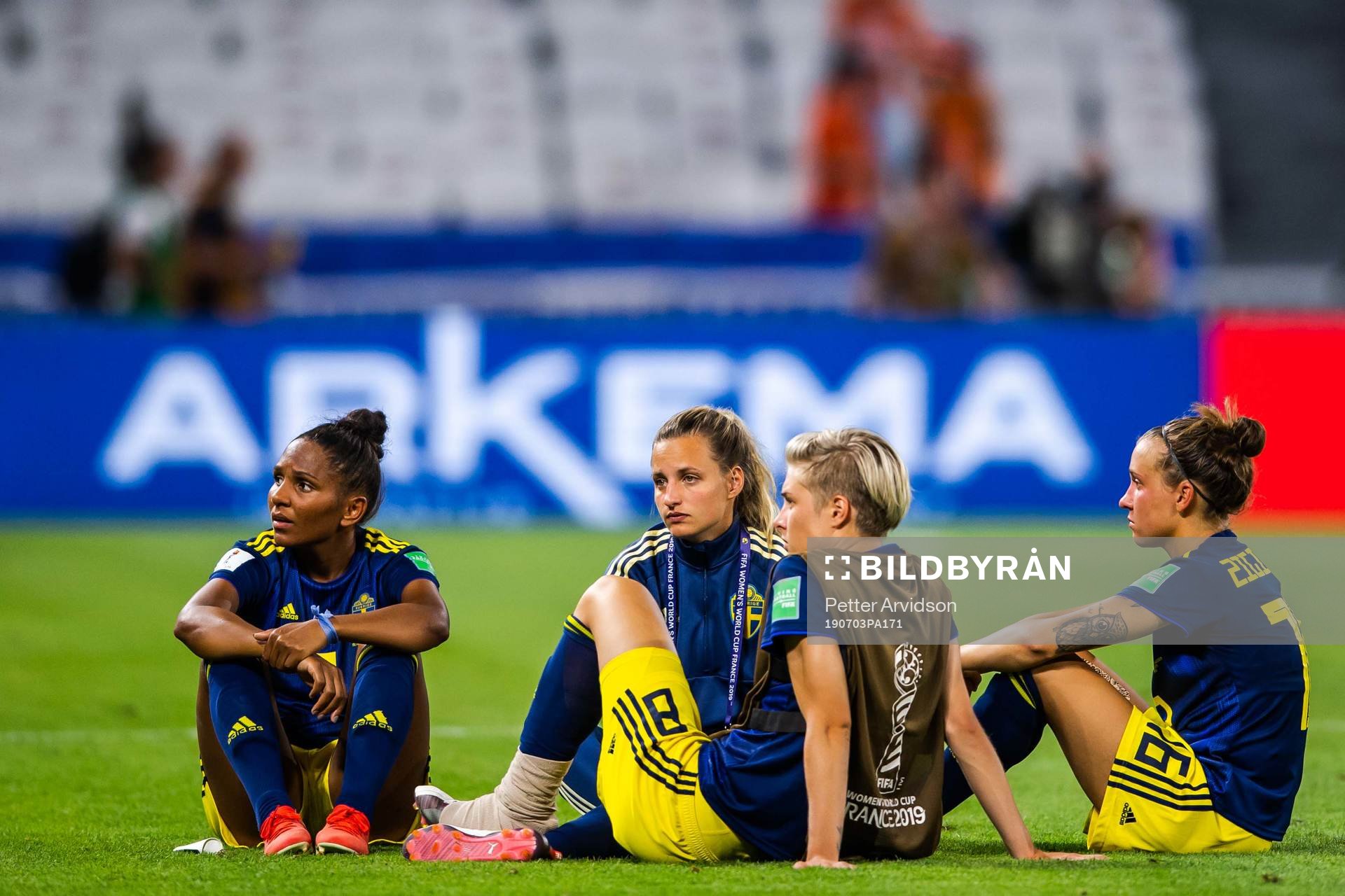 Madelen Janogy, Lina Hurti and Julia Zigiotti Olme of