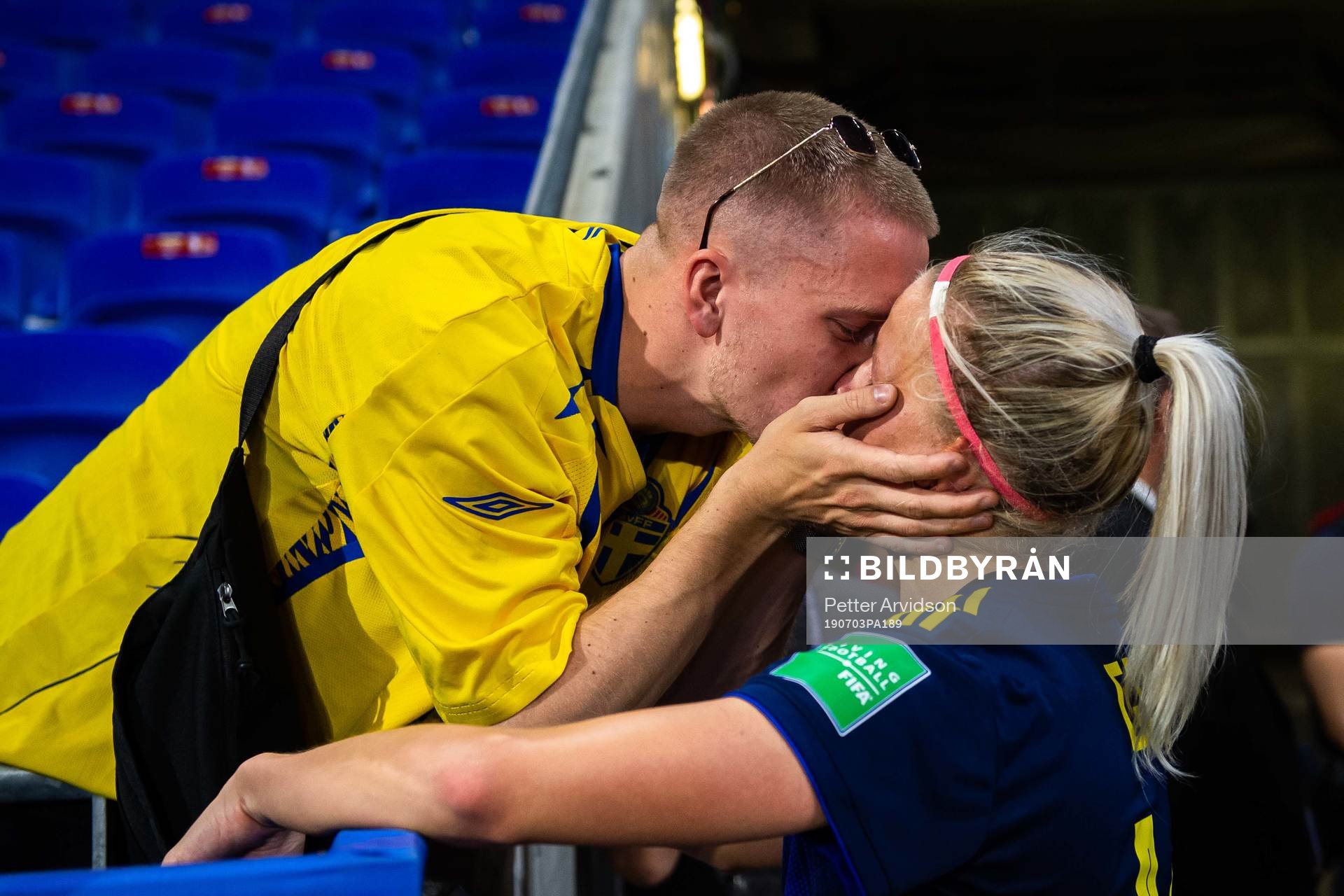 Hanna Glas of Sweden with boyfriend Christoffer Milde