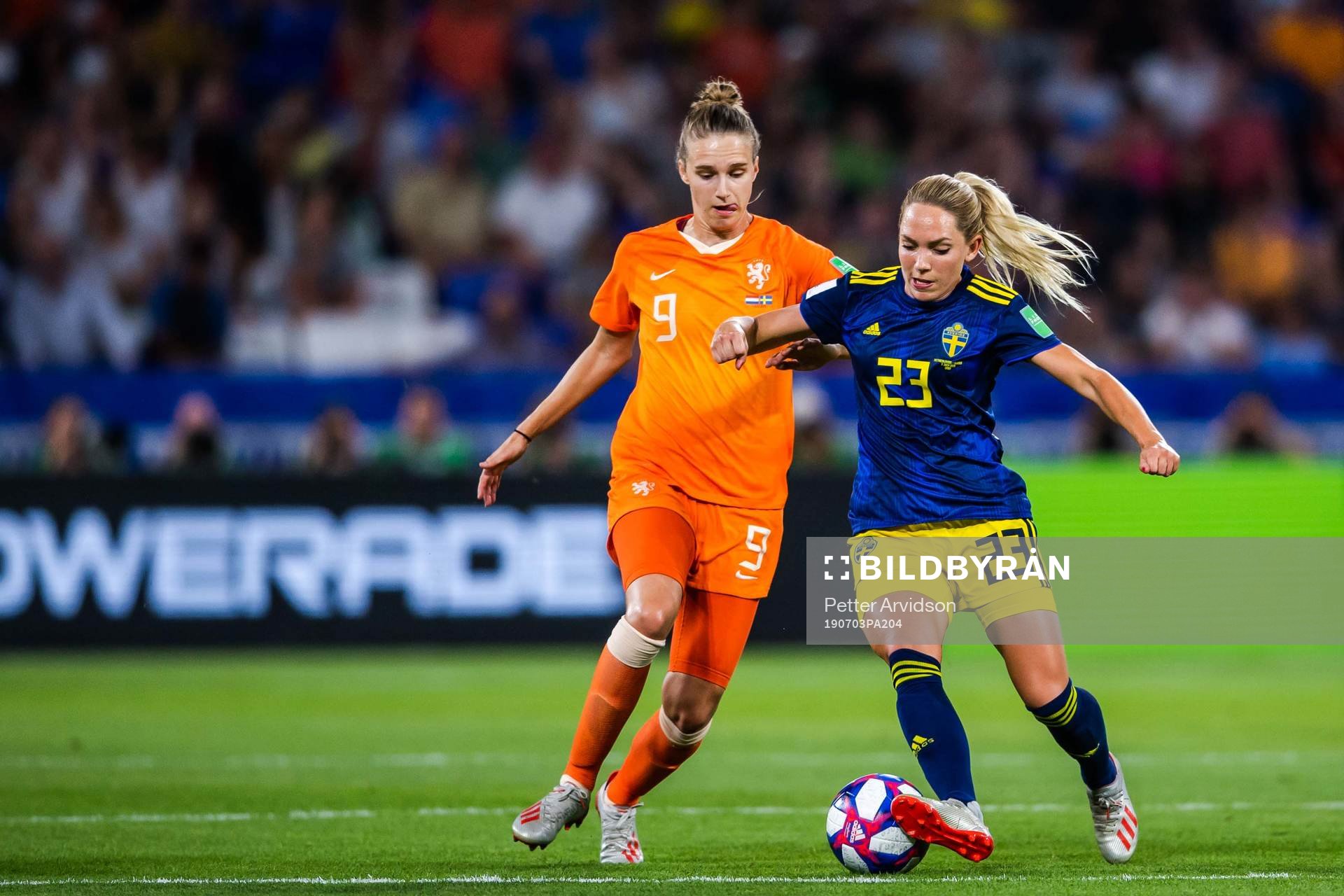 Elin Rubensson of Sweden and Anna Margaretha Marina Astrid