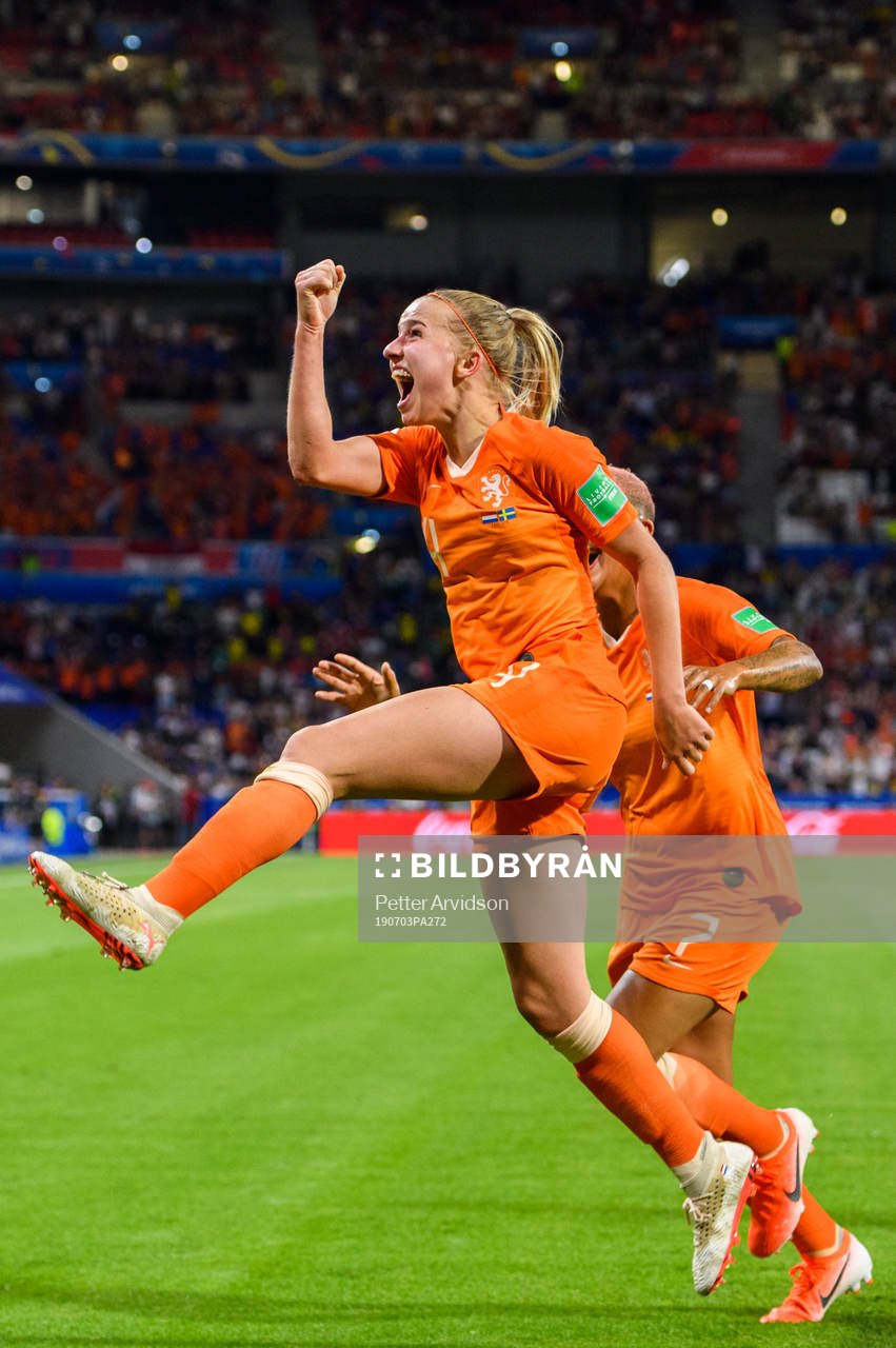 Jackie Noëlle Groenen of Netherlands celebrates