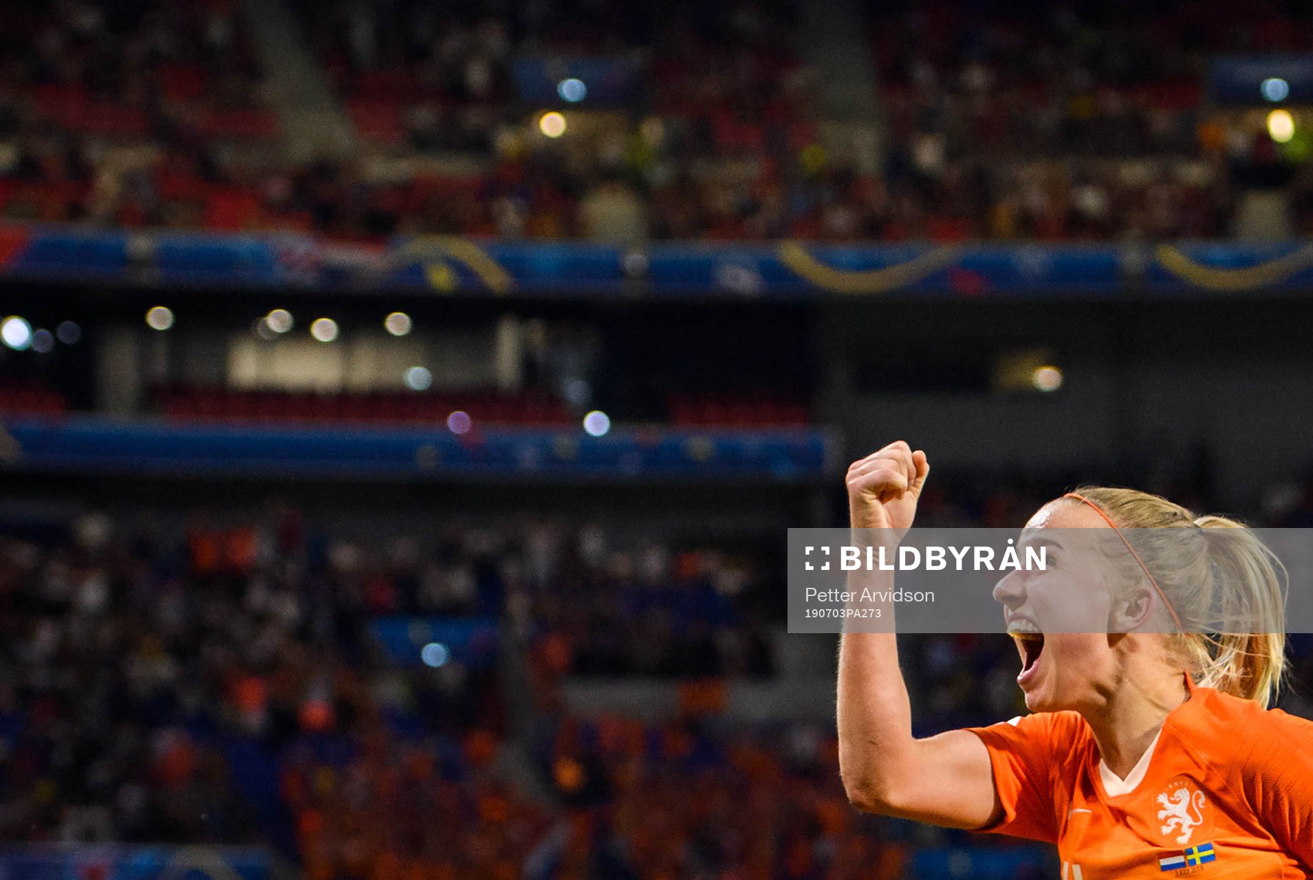 Jackie Noëlle Groenen of Netherlands celebrates