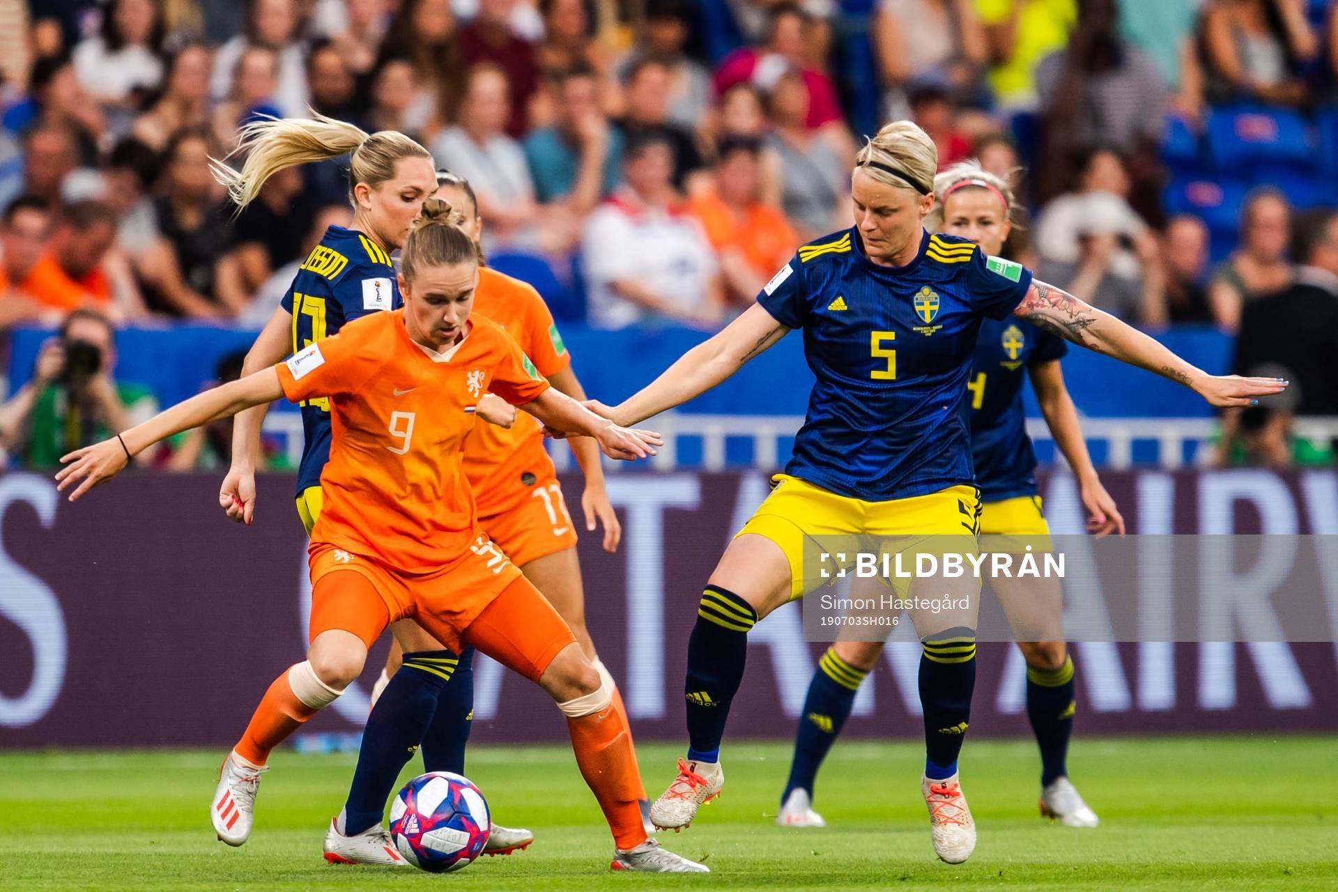 Nilla Fischer of Sweden