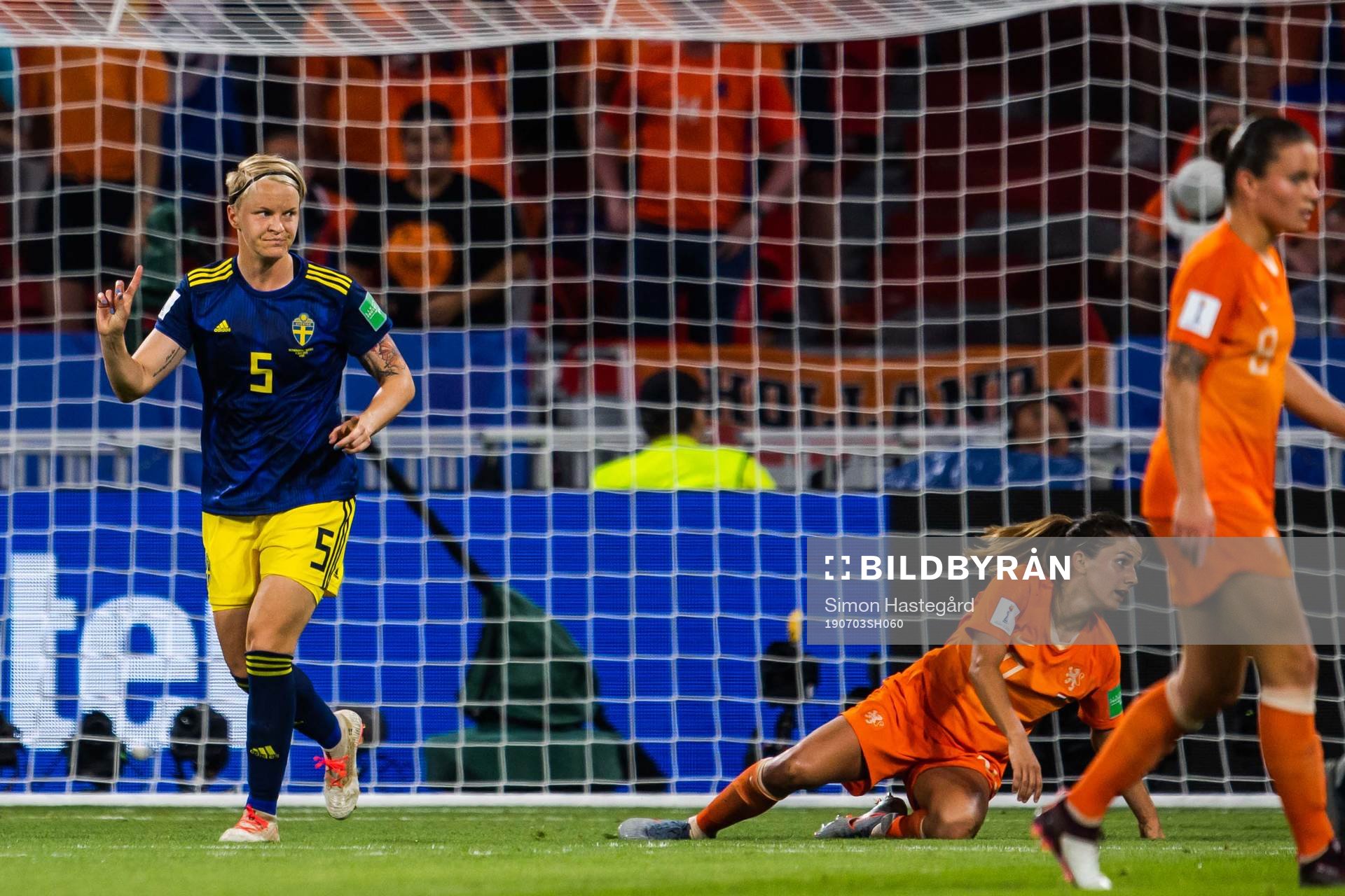 Nilla Fischer of Sweden