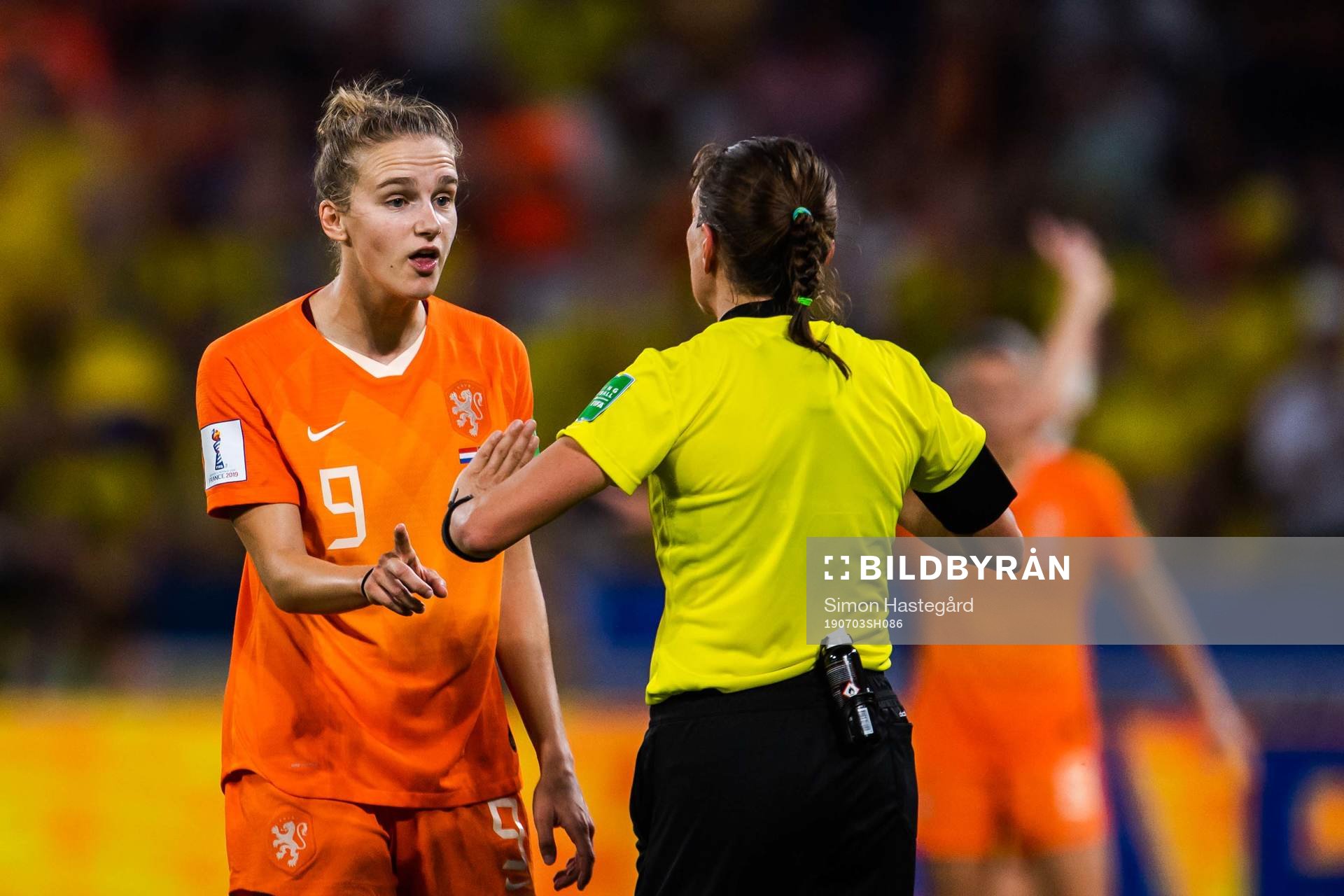 Anna Margaretha Marina Astrid Miedema of Netherlands in a