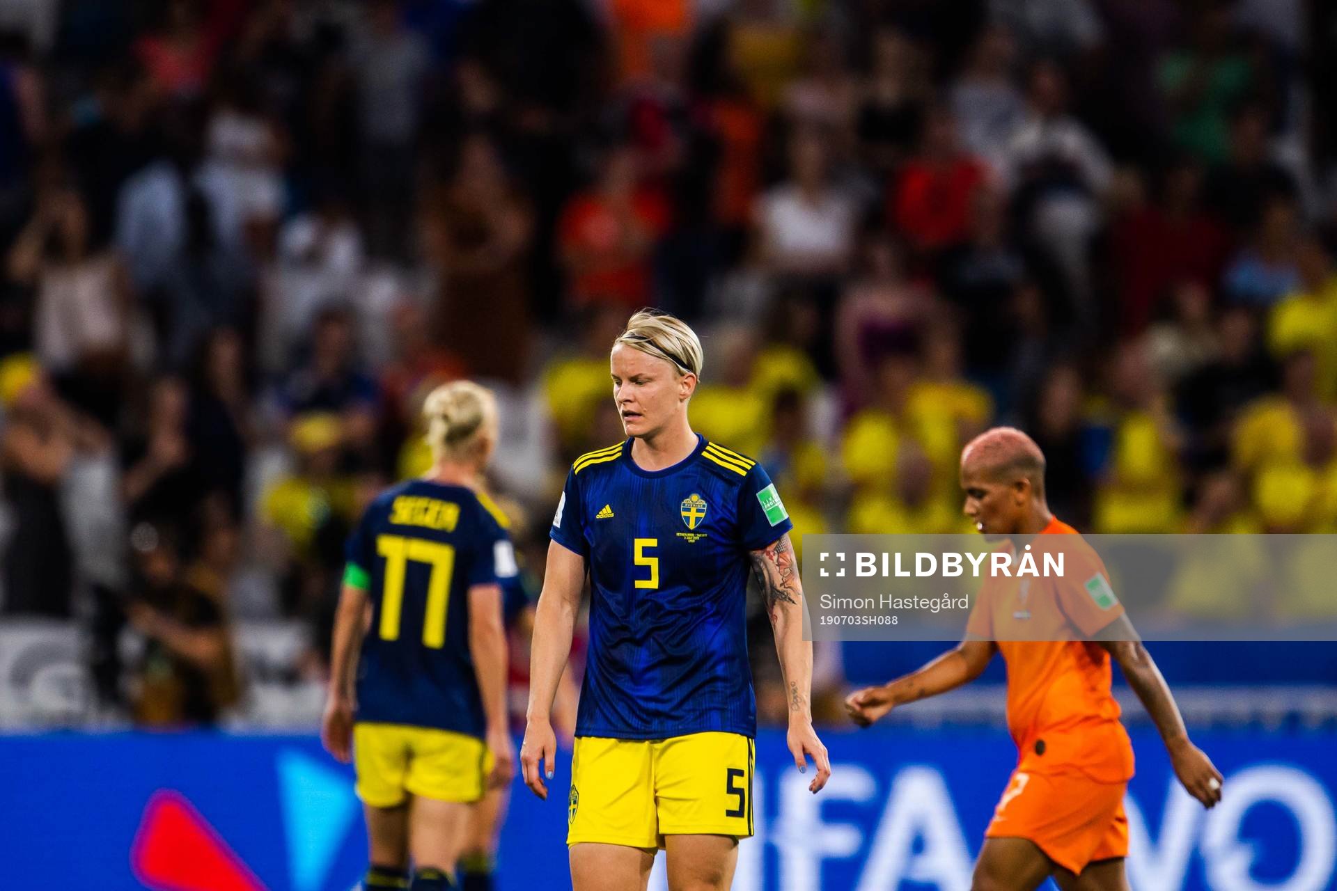 Nilla Fischer of Sweden