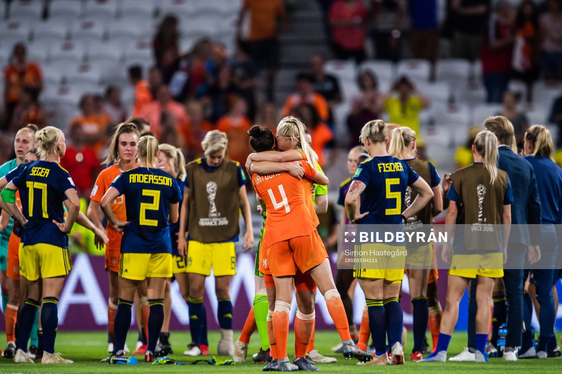 Merel Didi Van Dongen of Netherlands celebrate