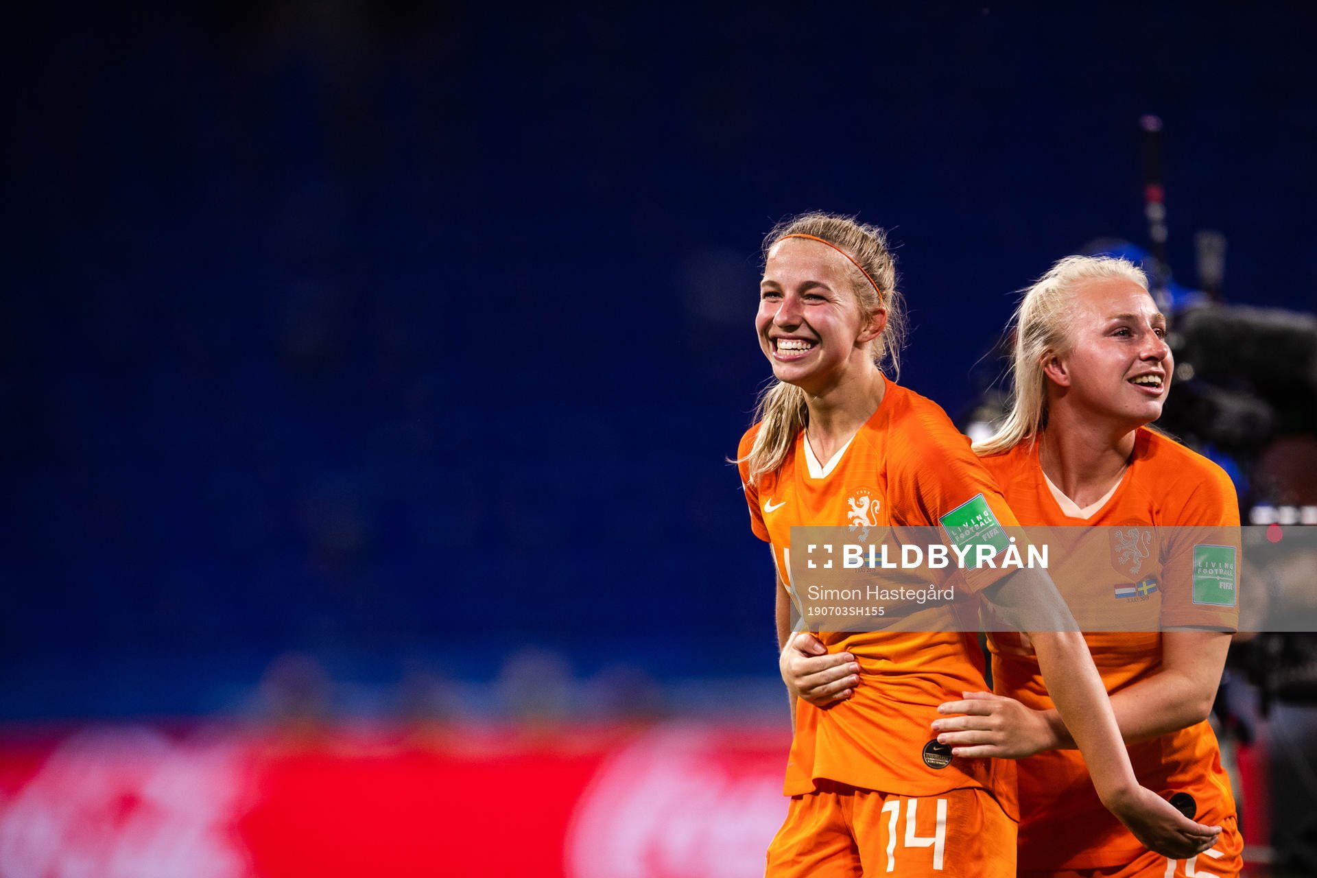 Jackie Groenen of Netherlands celebrates