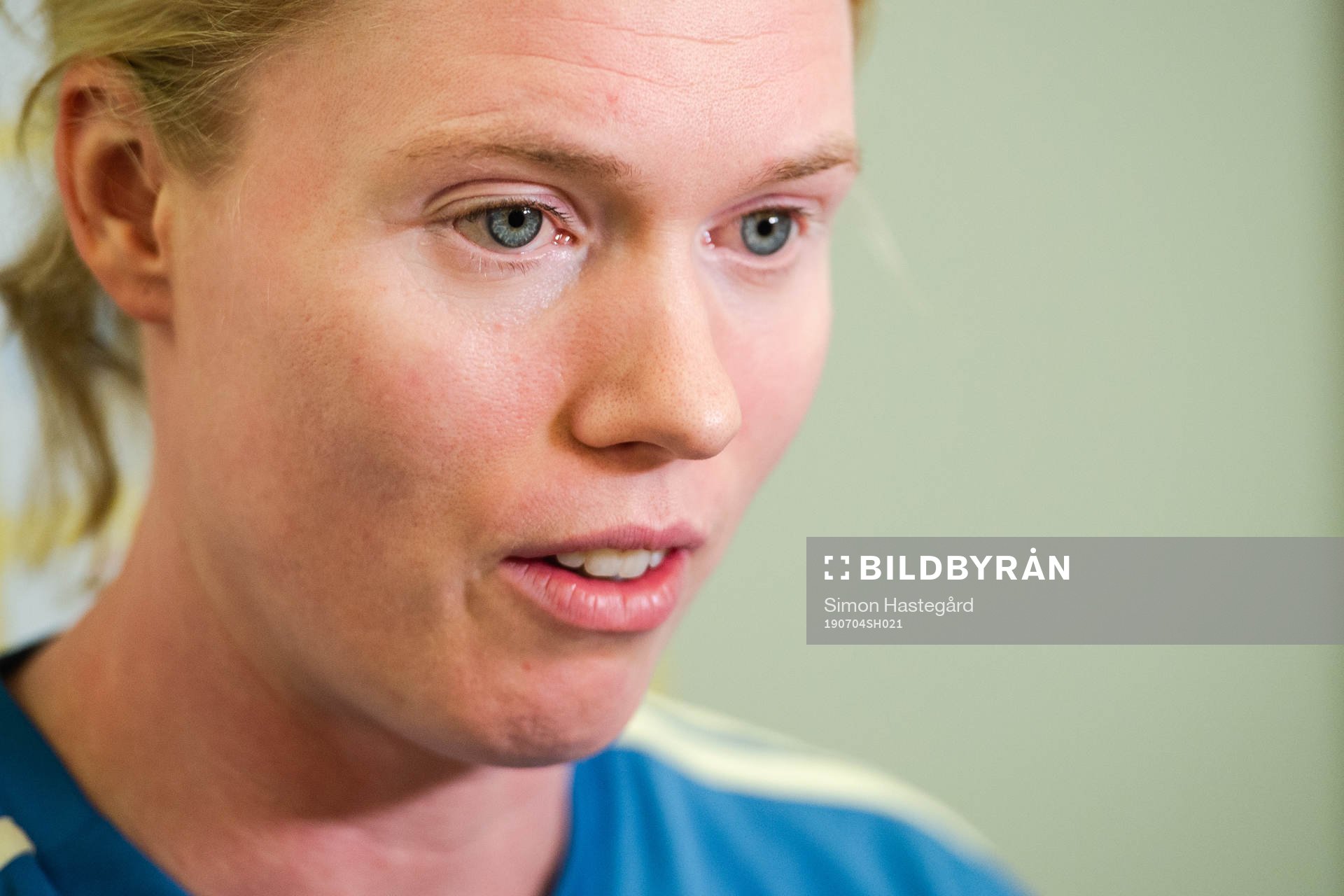 Goalkeeper Hedvig Lindahl of Sweden