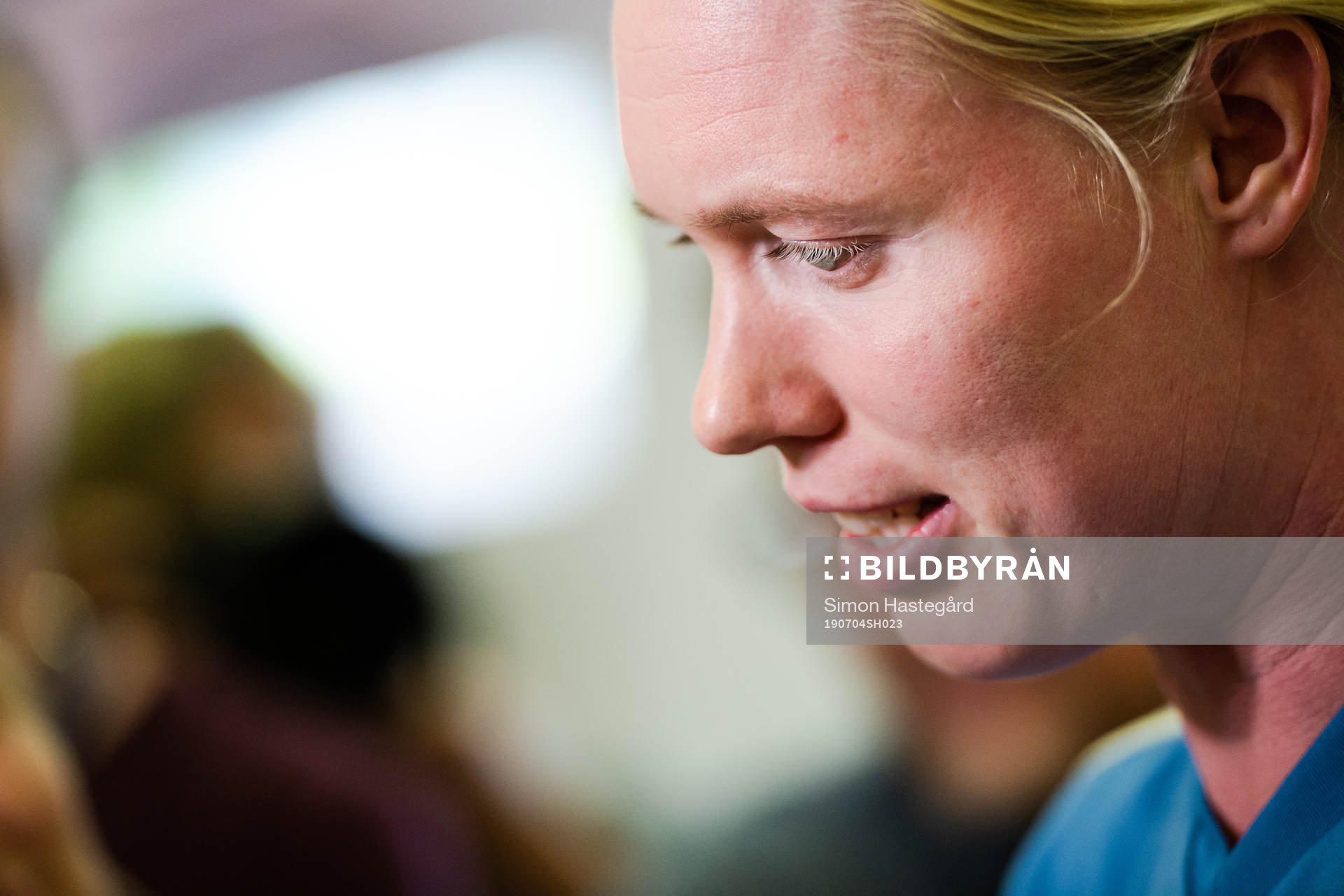 Goalkeeper Hedvig Lindahl of Sweden