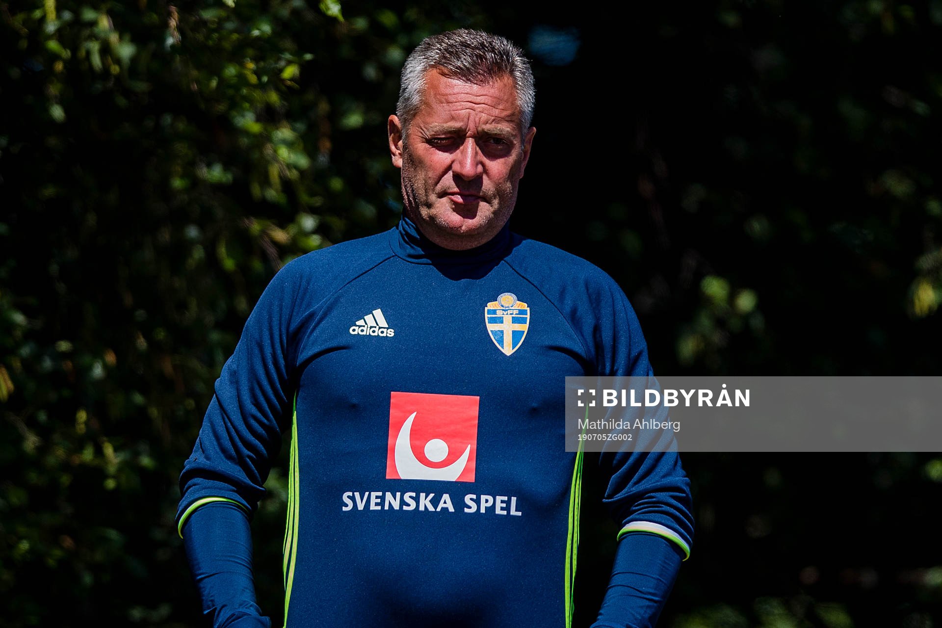 P19s förbundskapten Claes Eriksson
