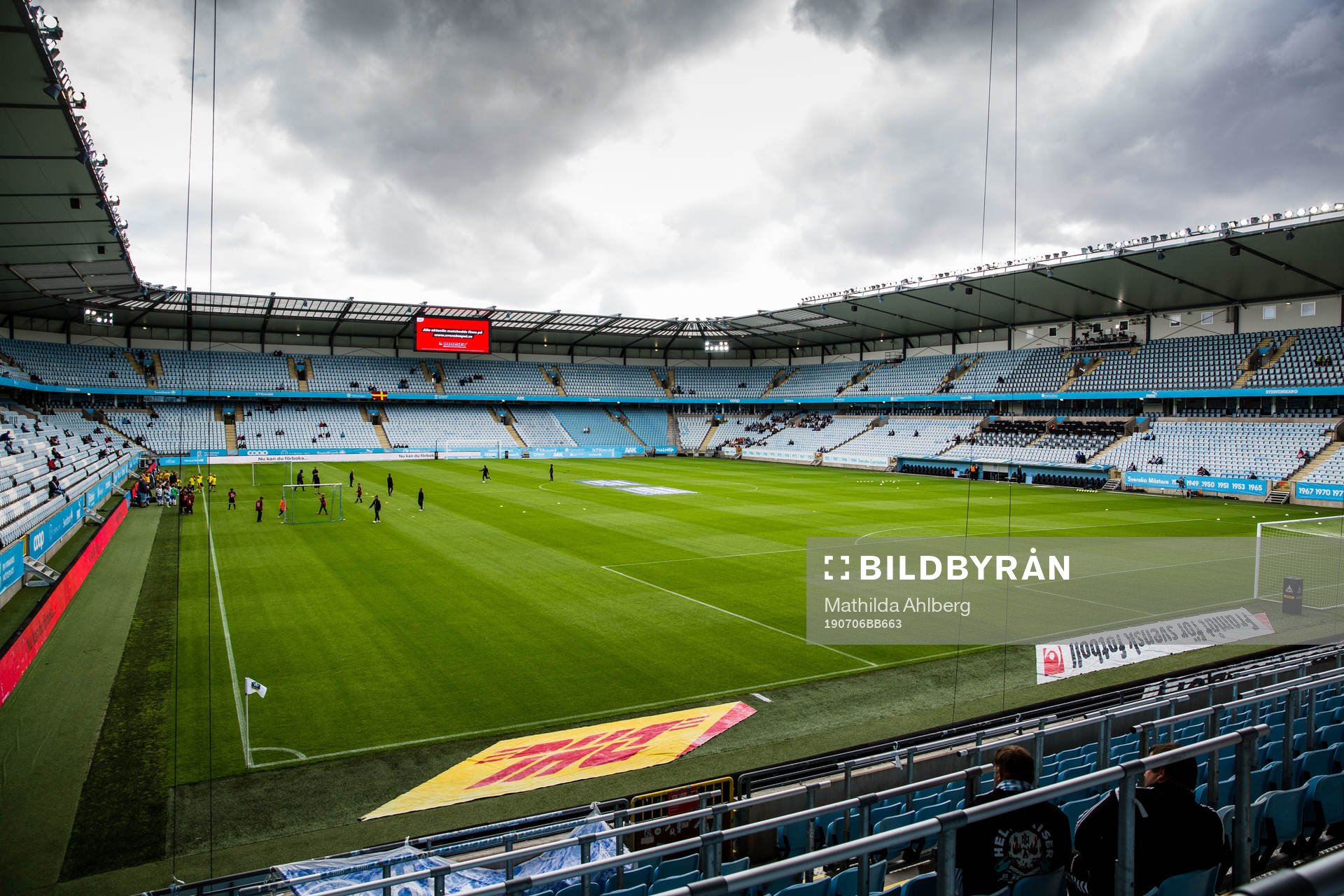 Vy över Malmö Stadion