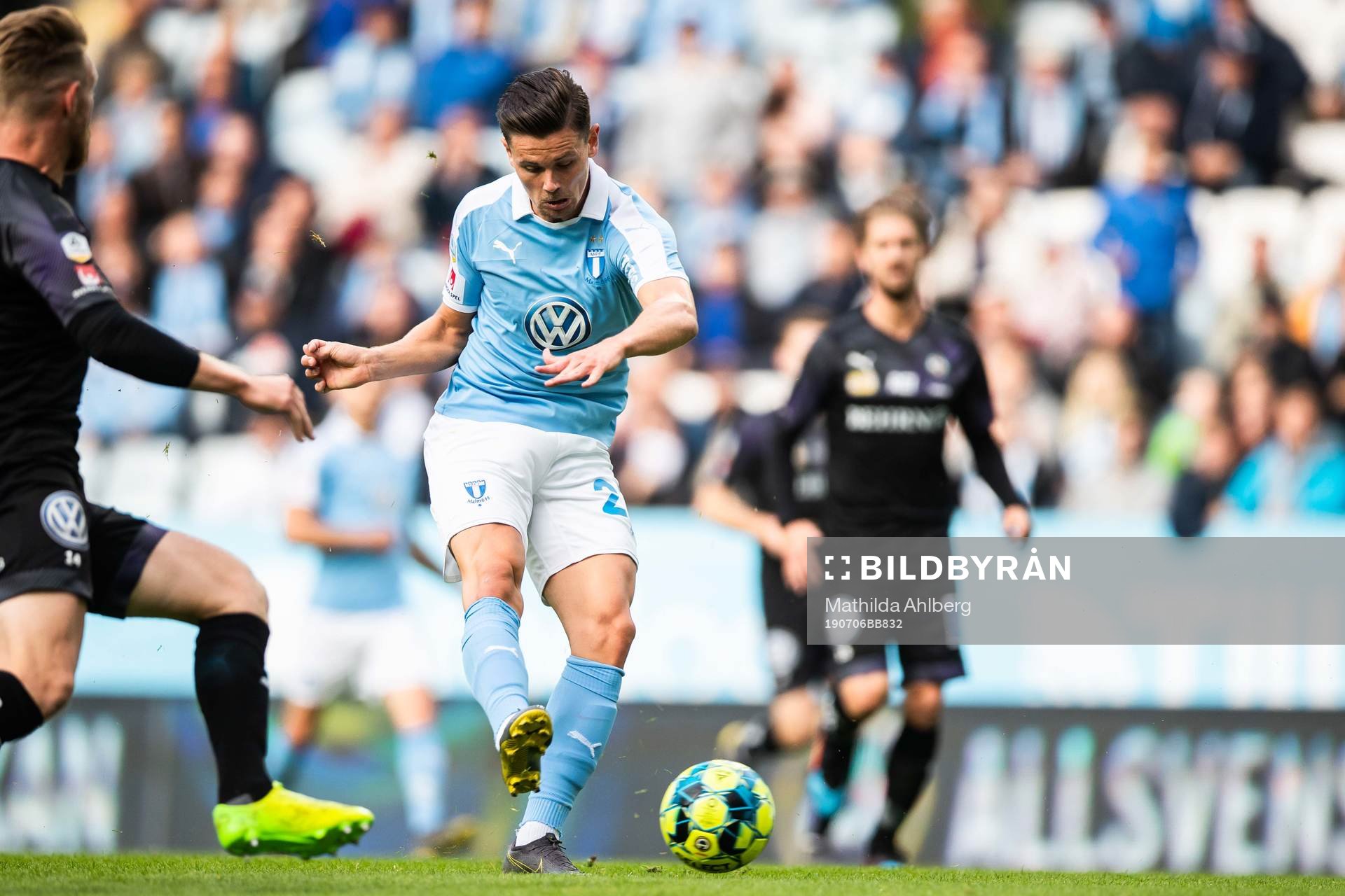 Malmö FFs Marcus Antonsson gör 1-0