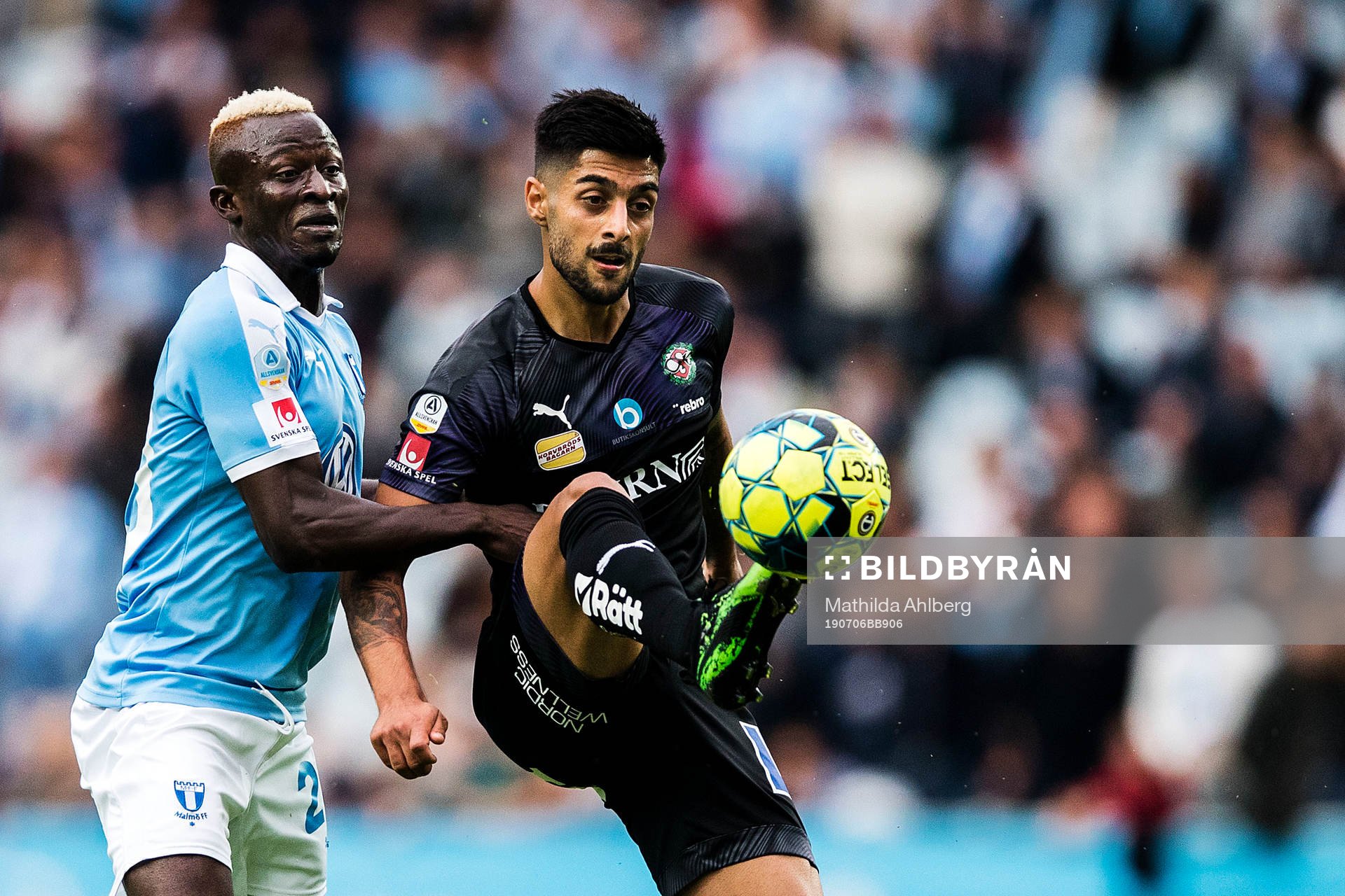 Malmö FFs Bonke Innocent och Örebros Rodin Deprem
