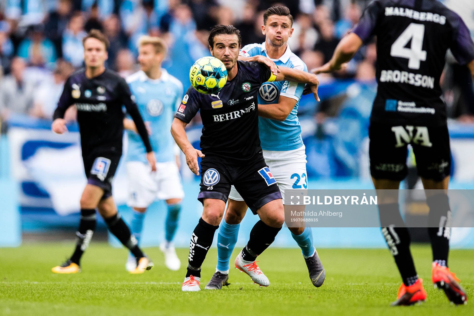 Örebros Nordin Gerzic och Malmö FFs Marcus Antonsson