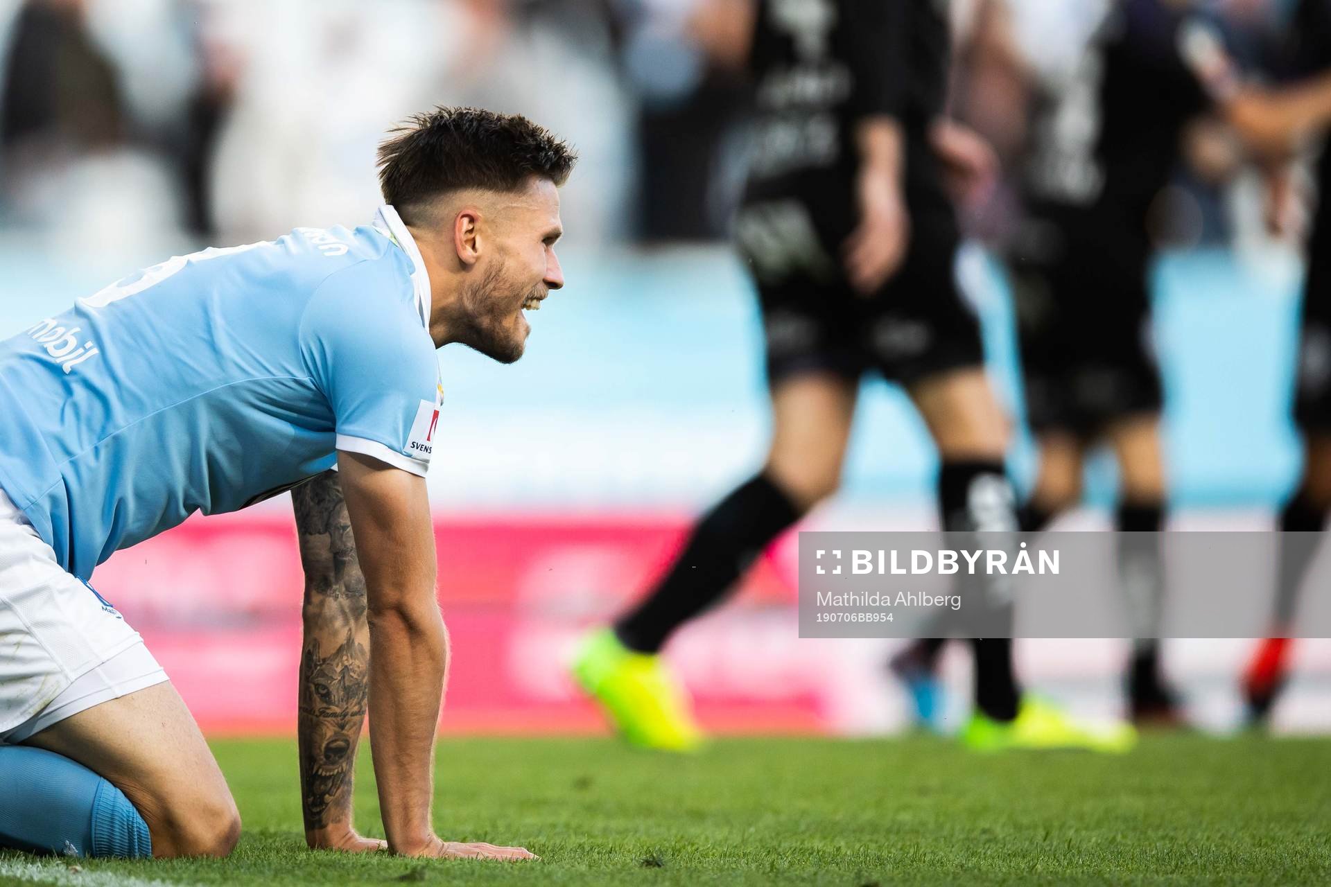 Malmö FFs Arnór Traustason deppar