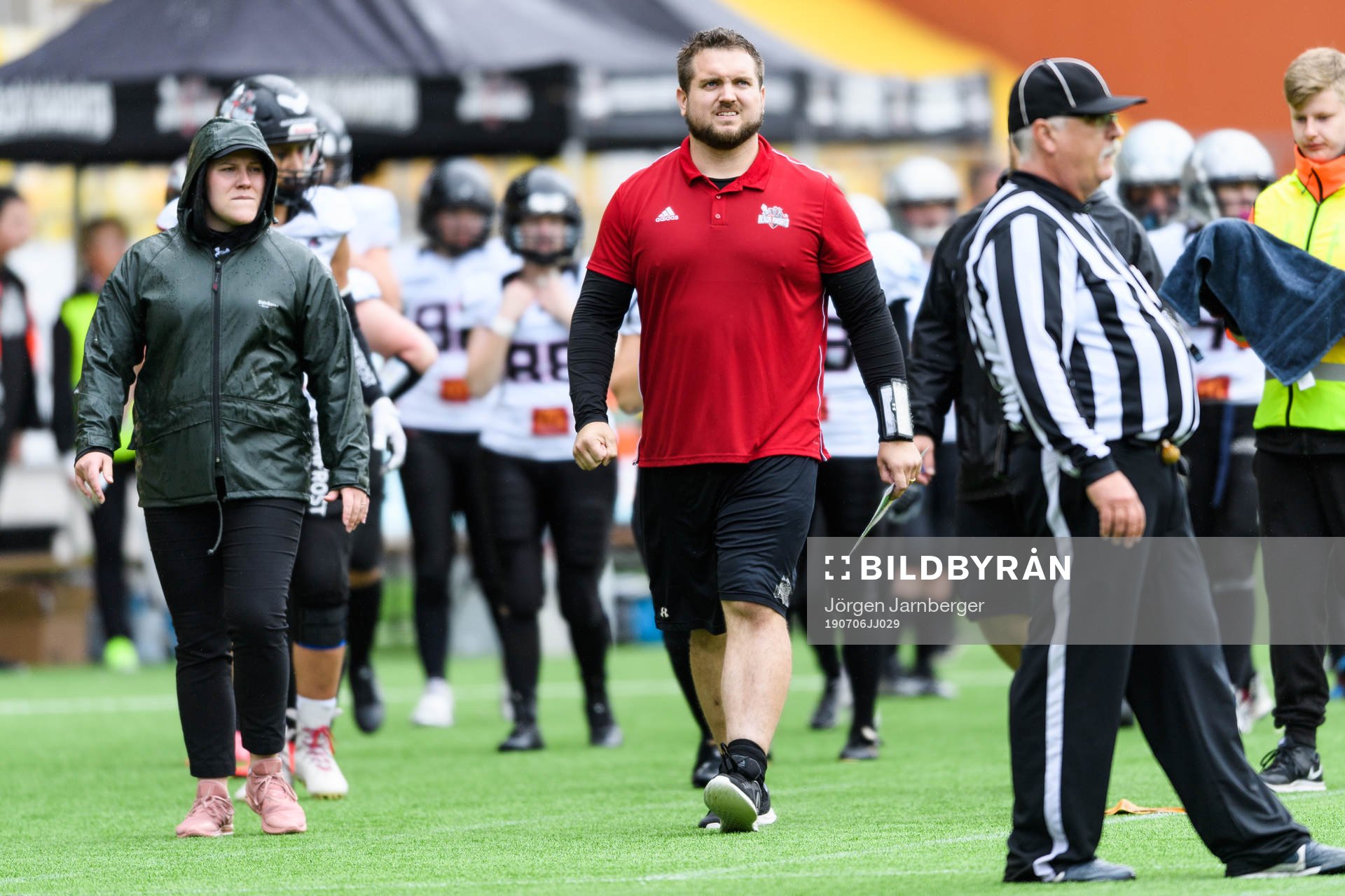 Örebro Black Knights head coach Lars Björkman
